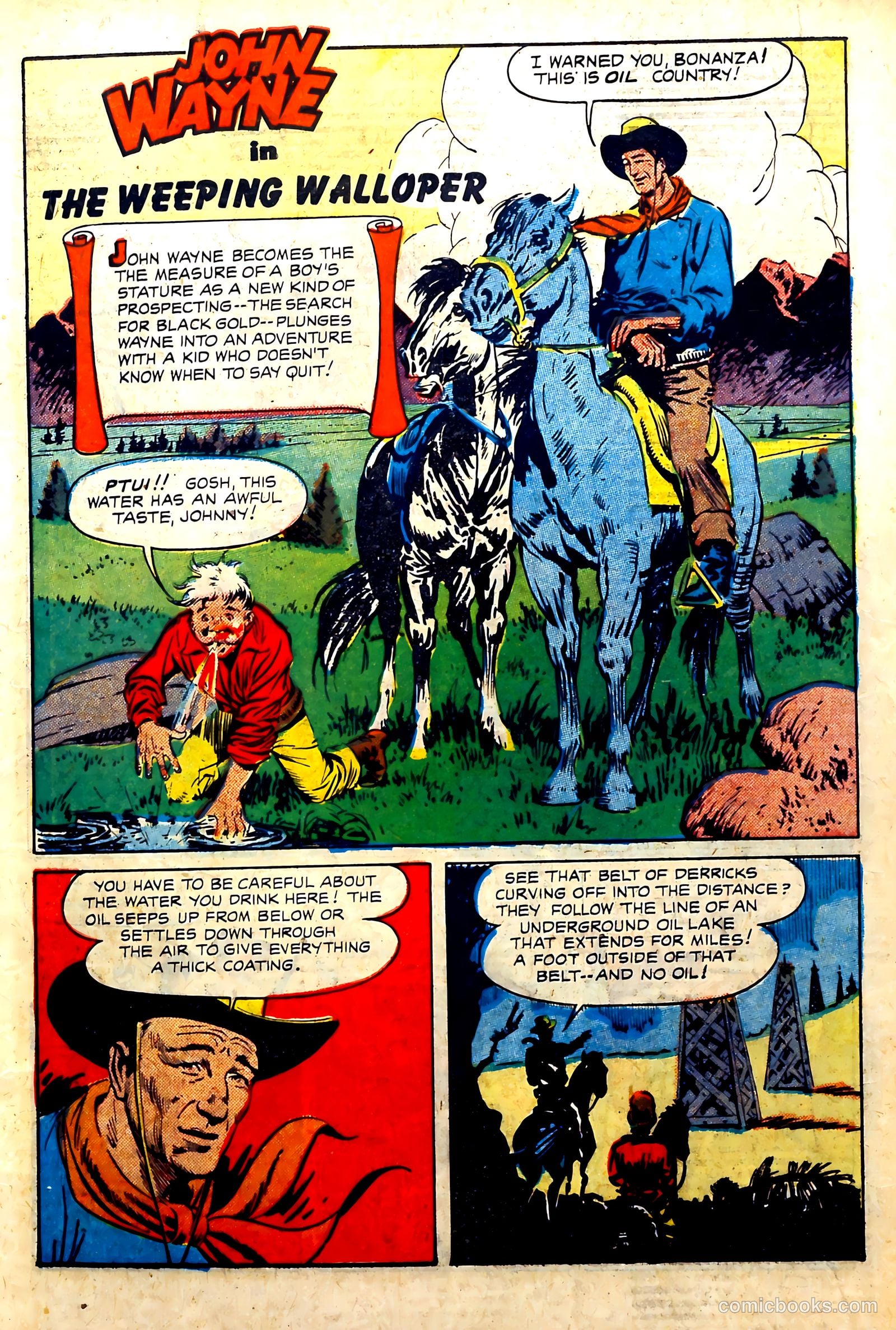 John Wayne Adventure Comics #8 — page 3 of 36