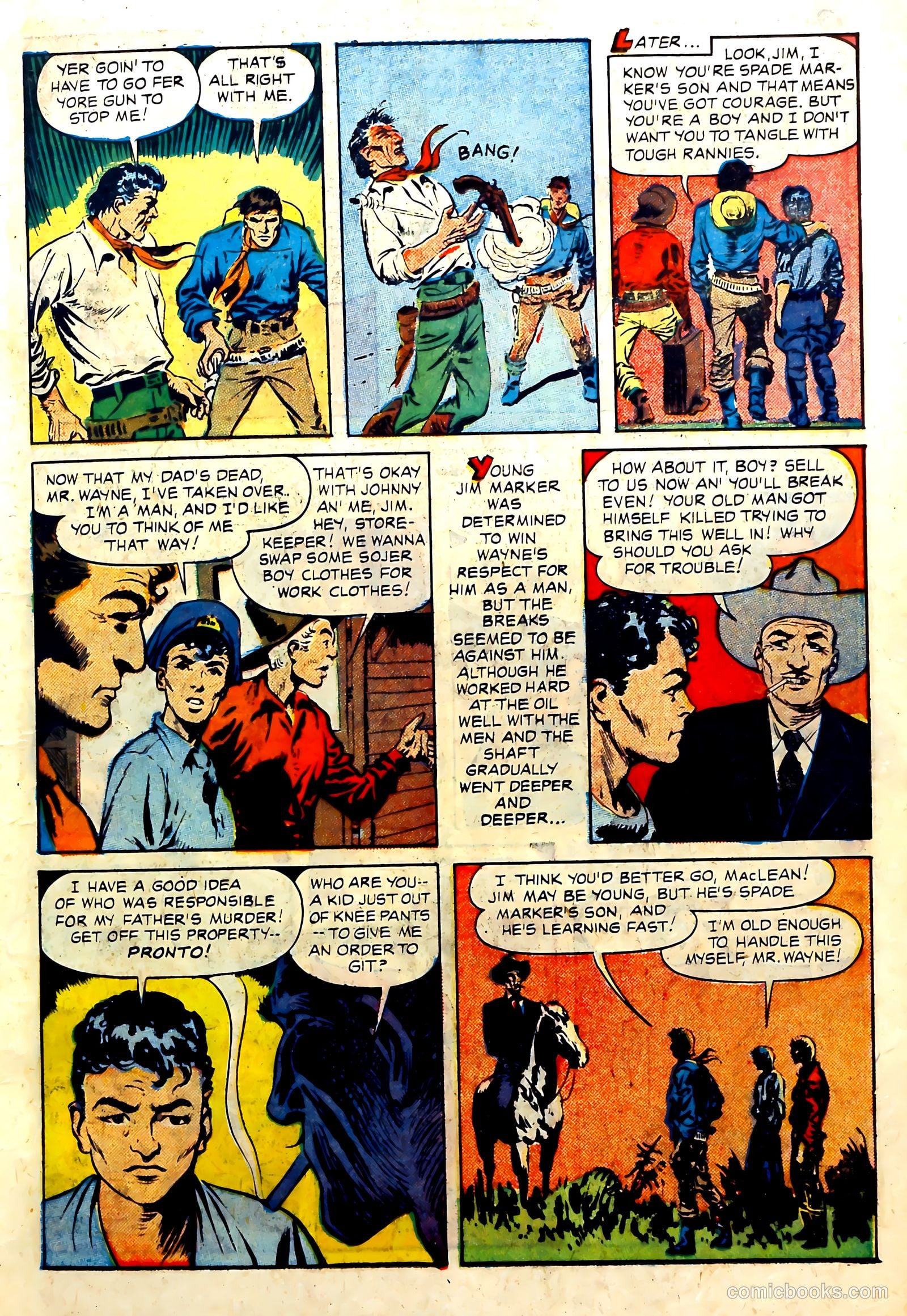John Wayne Adventure Comics #8 — page 11 of 36