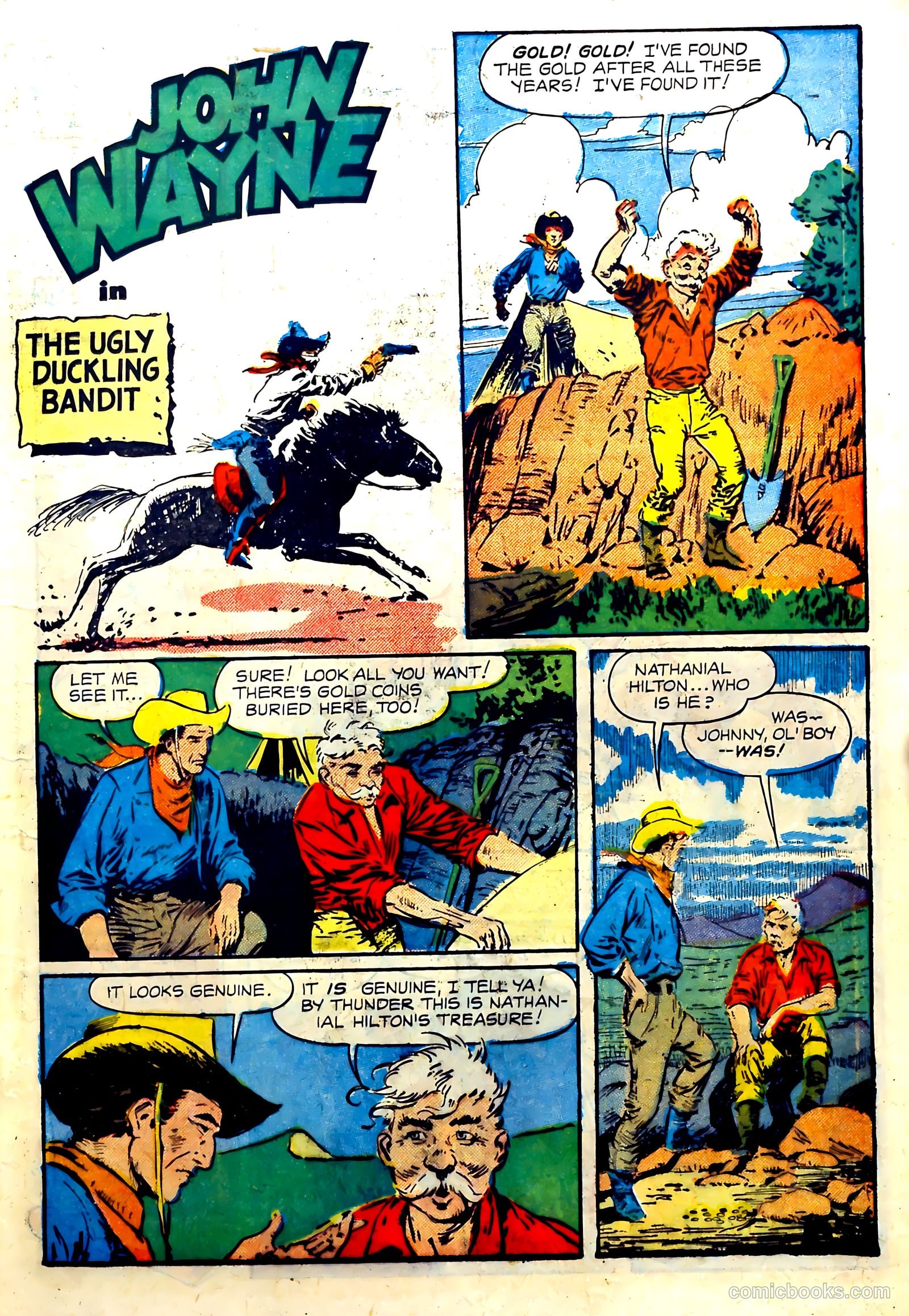 John Wayne Adventure Comics #8 — page 15 of 36