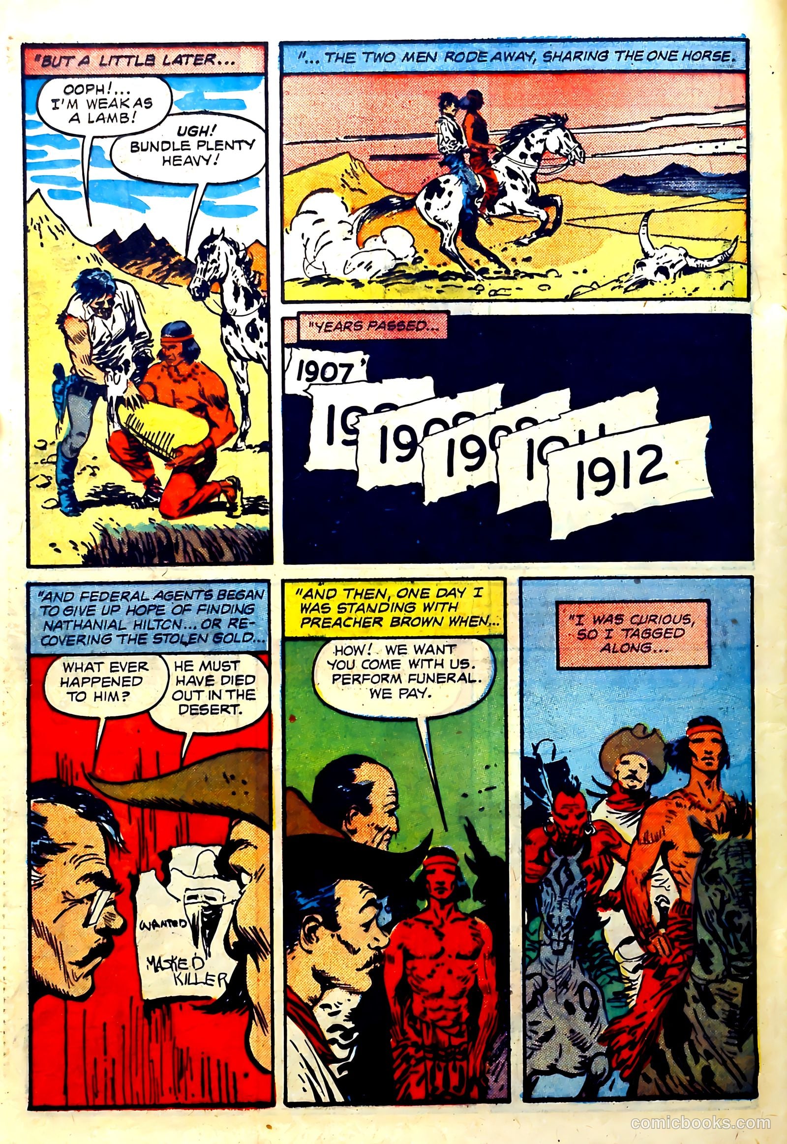 John Wayne Adventure Comics #8 — page 22 of 36