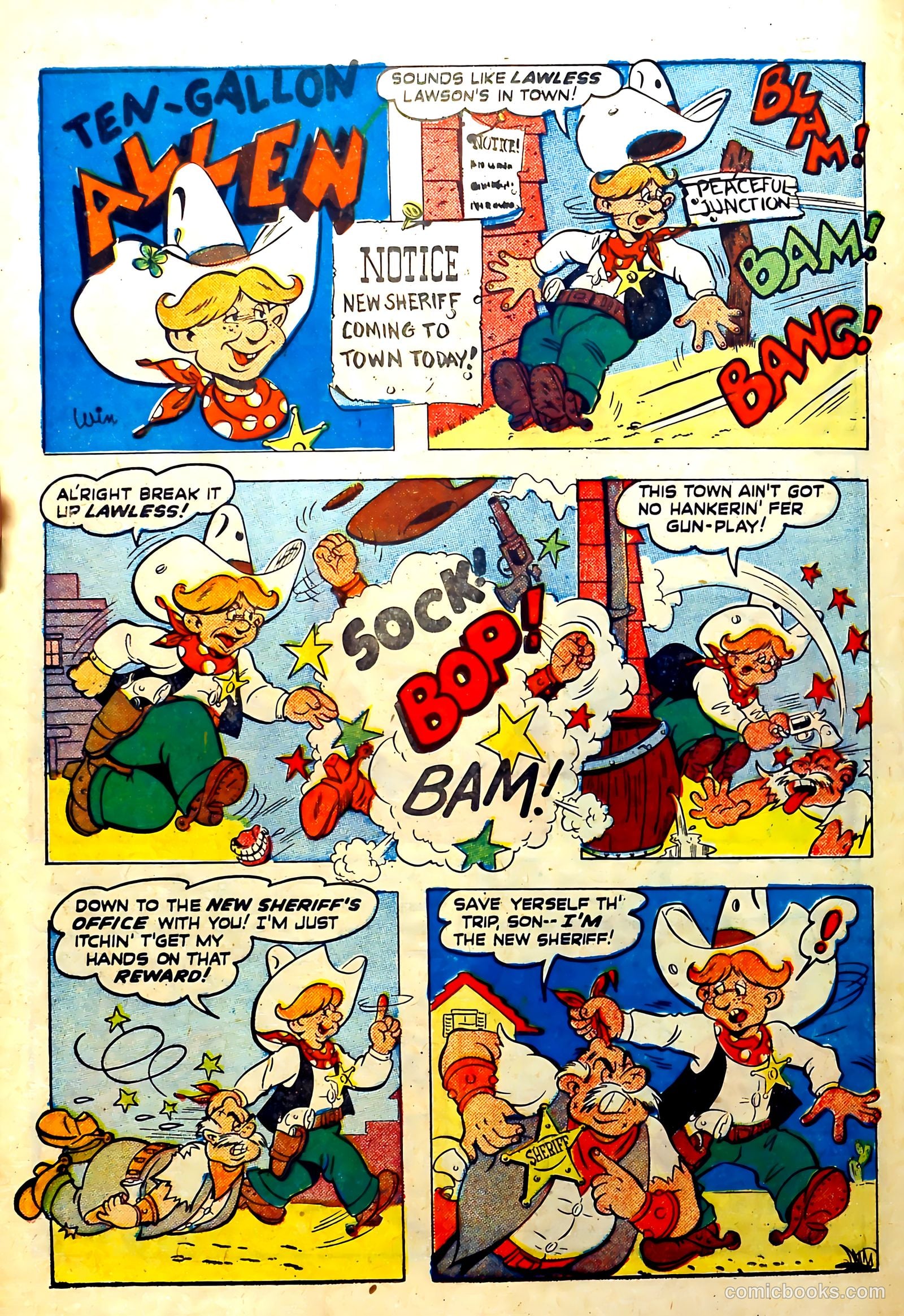 John Wayne Adventure Comics #8 — page 24 of 36