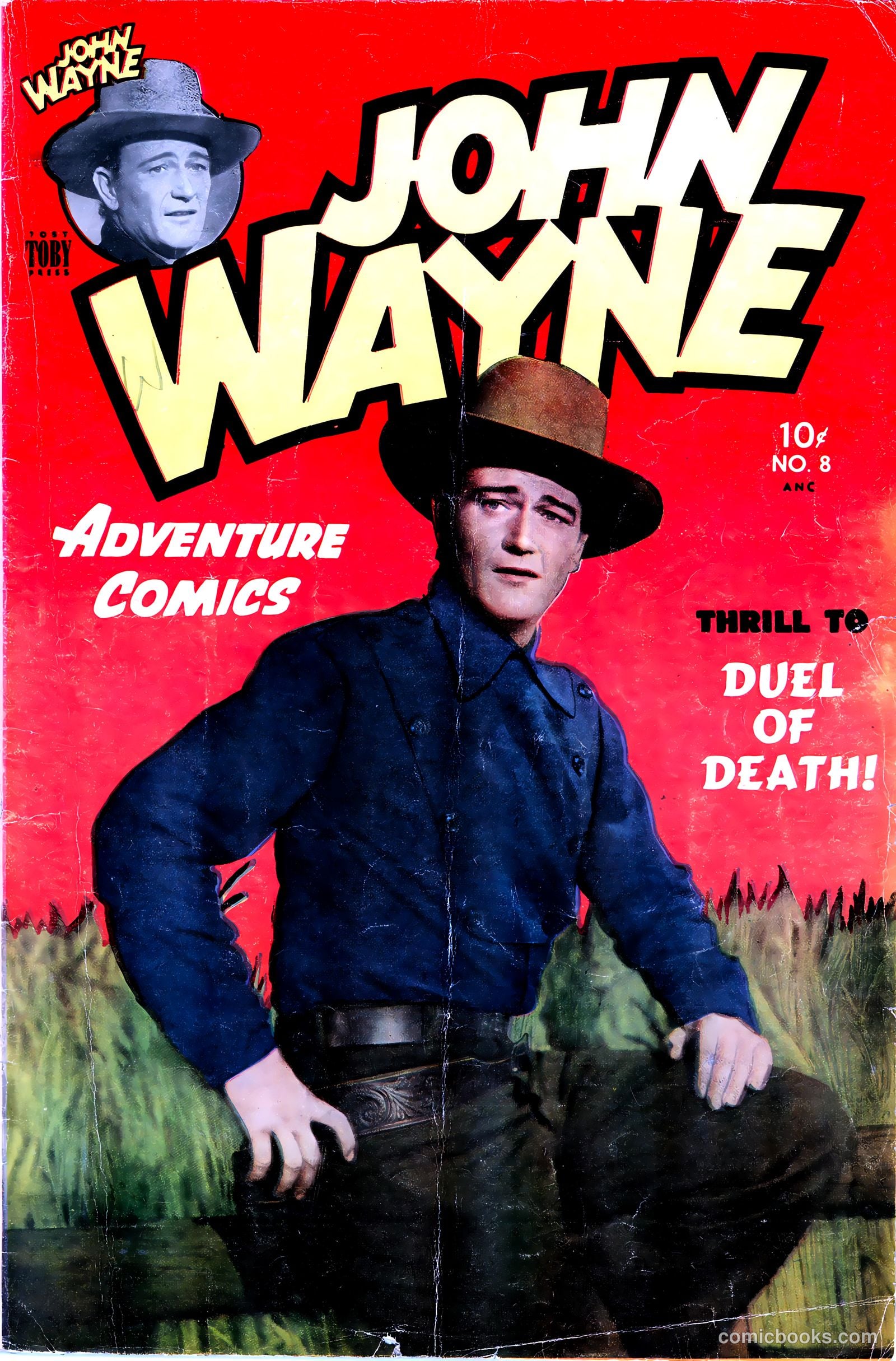 John Wayne Adventure Comics #8 — page 1 of 36
