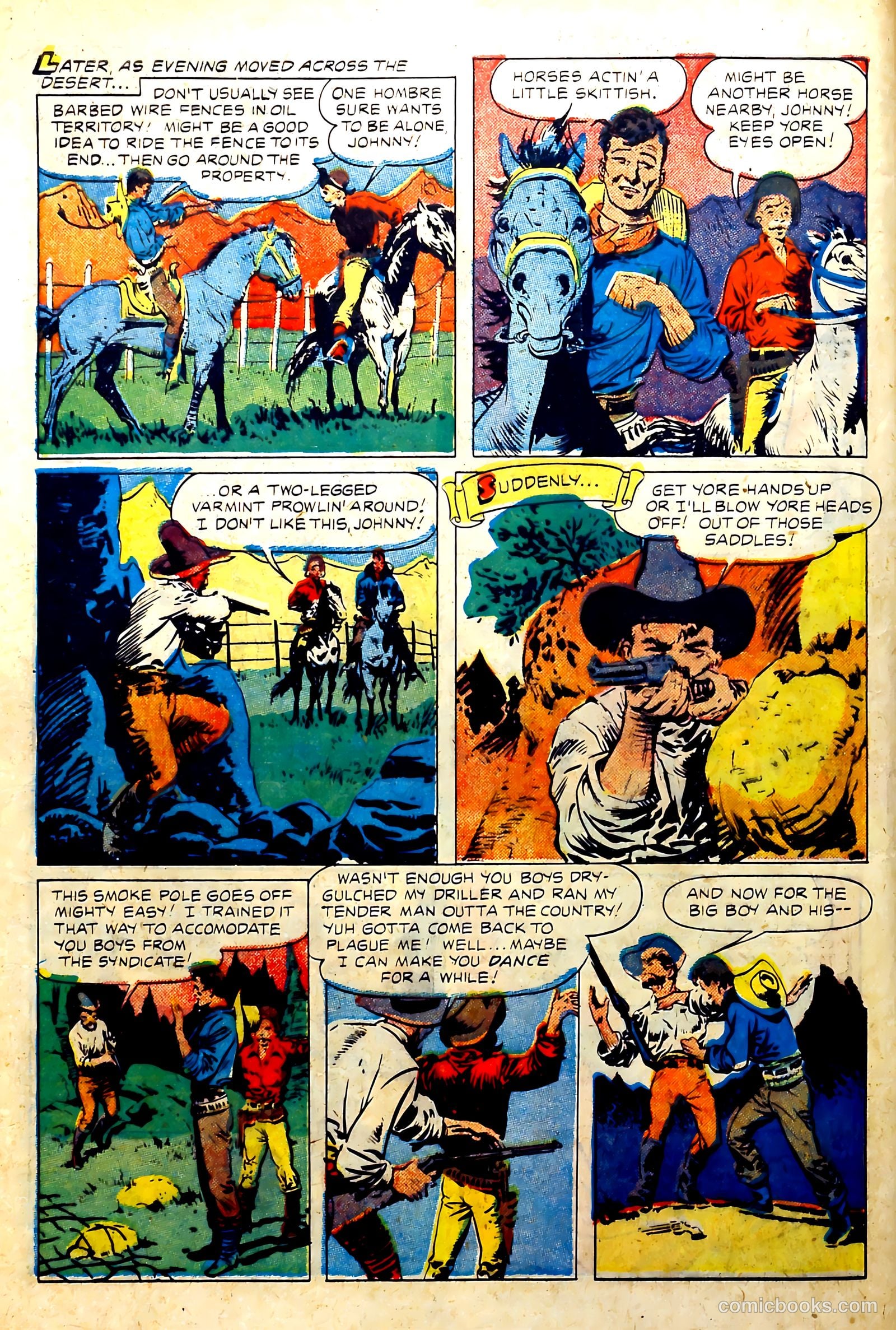 John Wayne Adventure Comics #8 — page 4 of 36