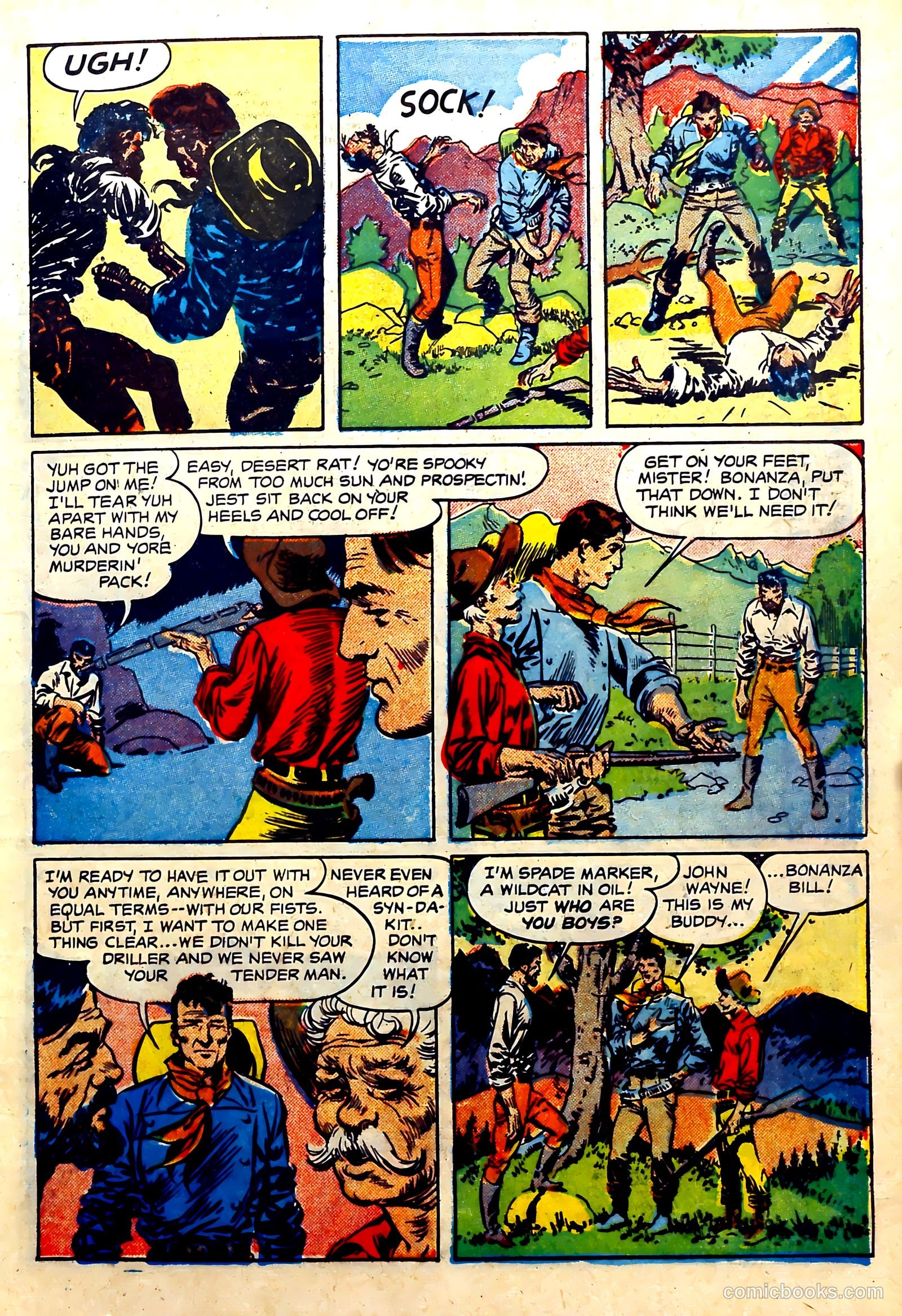John Wayne Adventure Comics #8 — page 5 of 36