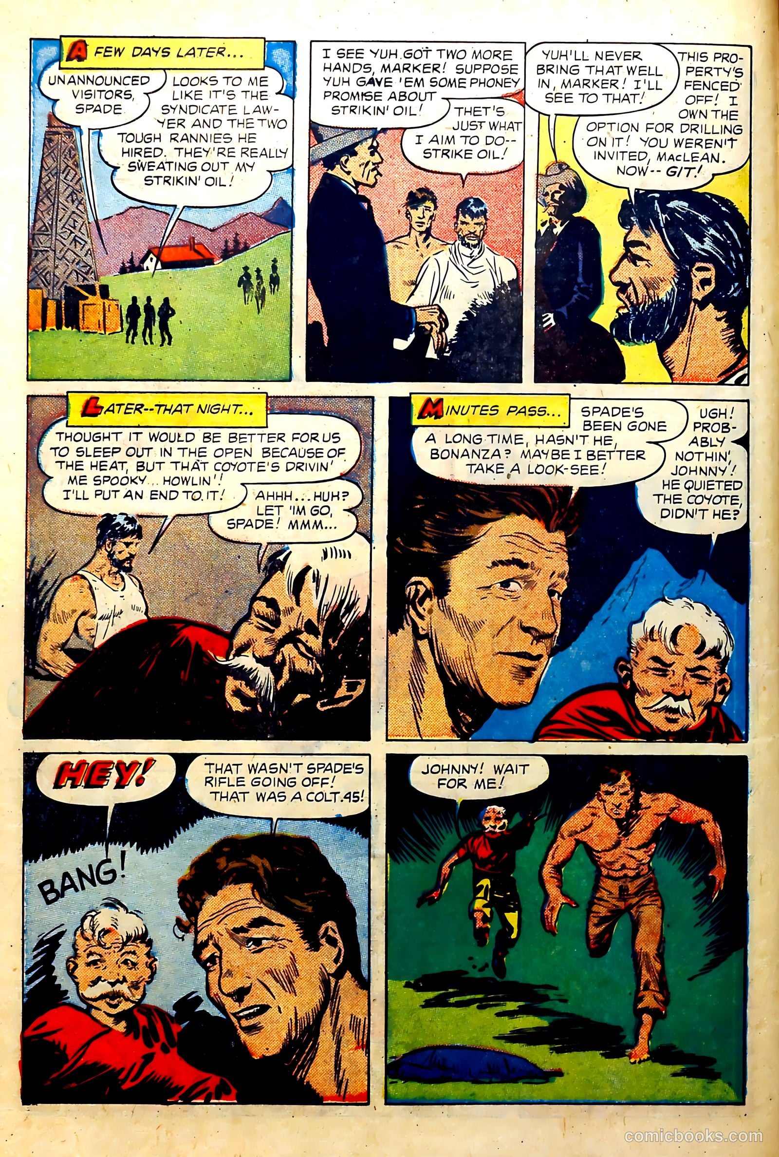 John Wayne Adventure Comics #8 — page 8 of 36