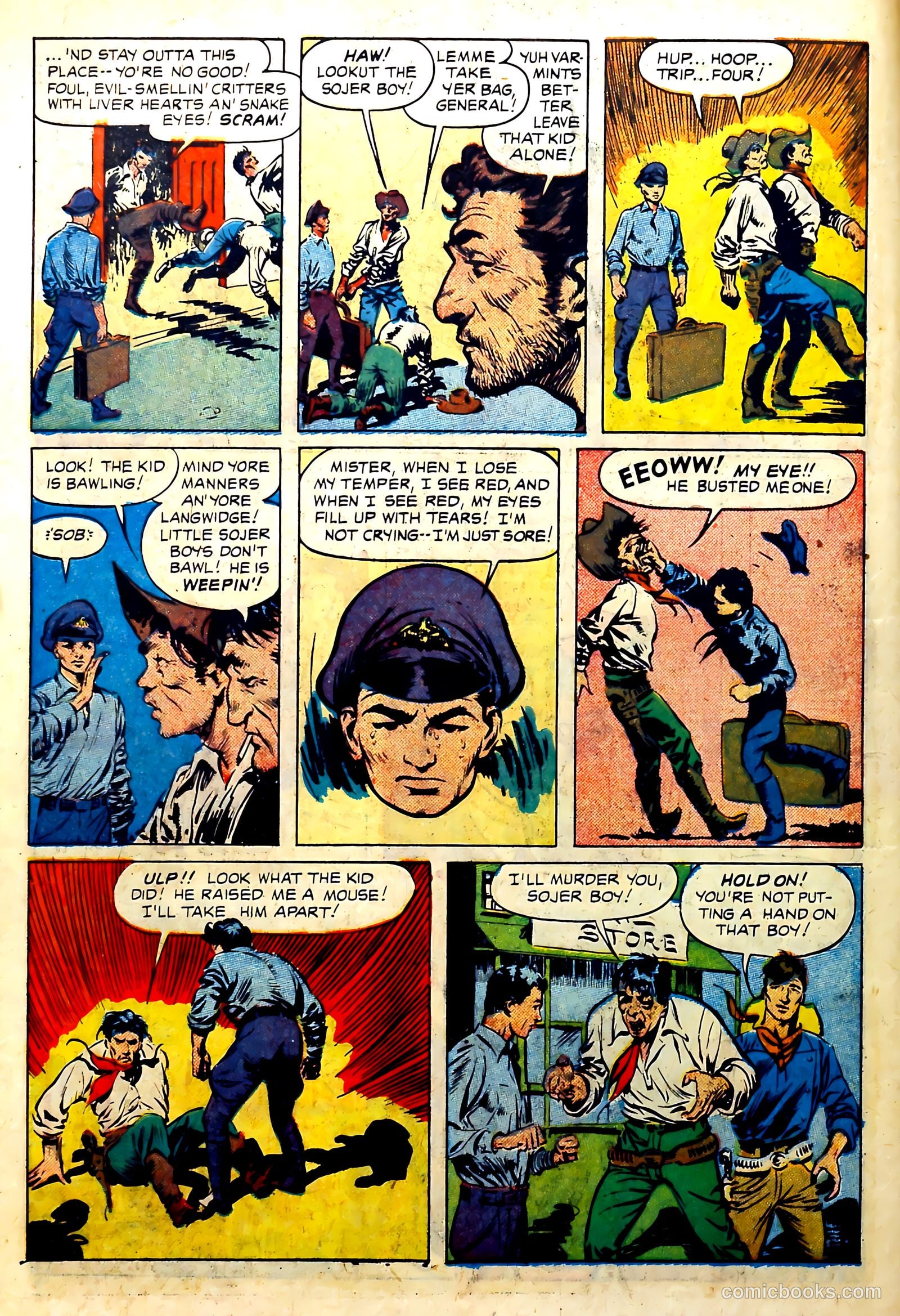 John Wayne Adventure Comics #8 — page 10 of 36