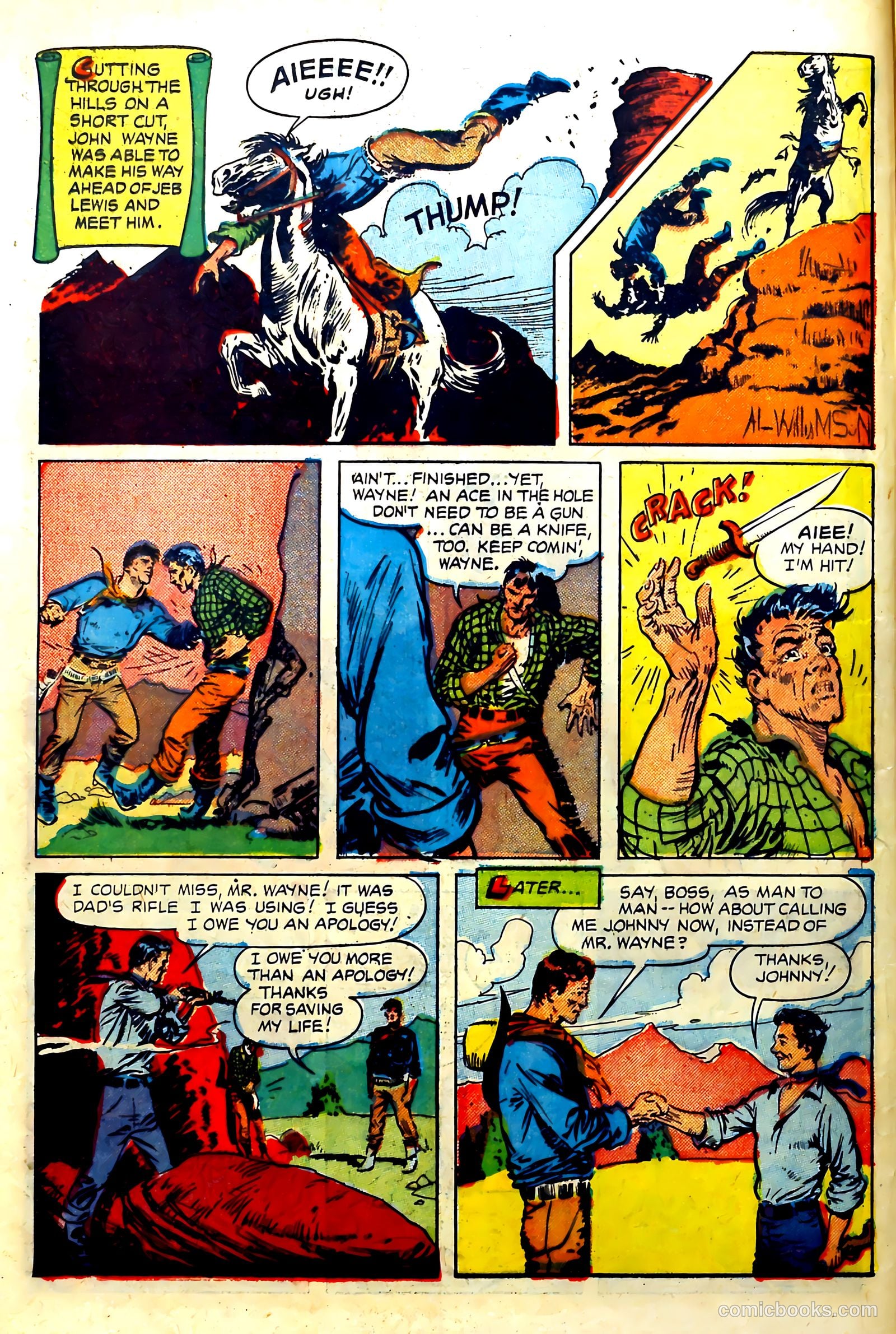John Wayne Adventure Comics #8 — page 14 of 36
