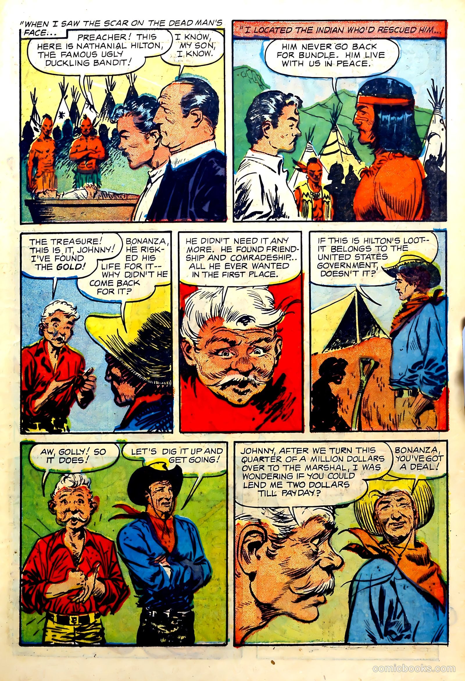 John Wayne Adventure Comics #8 — page 23 of 36