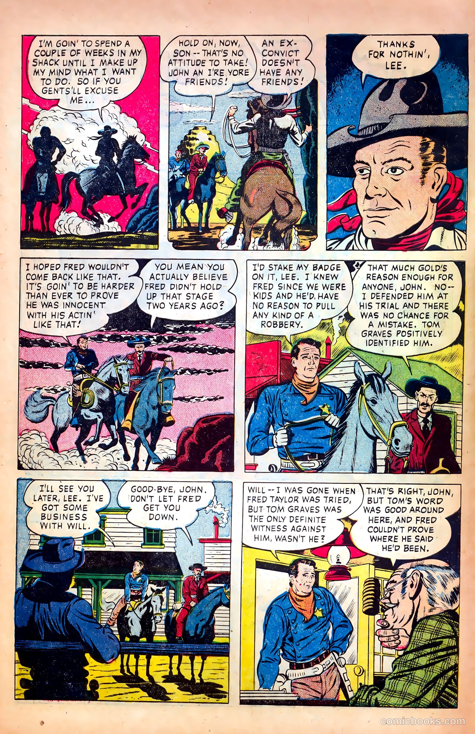 John Wayne Adventure Comics #9 — page 4 of 36
