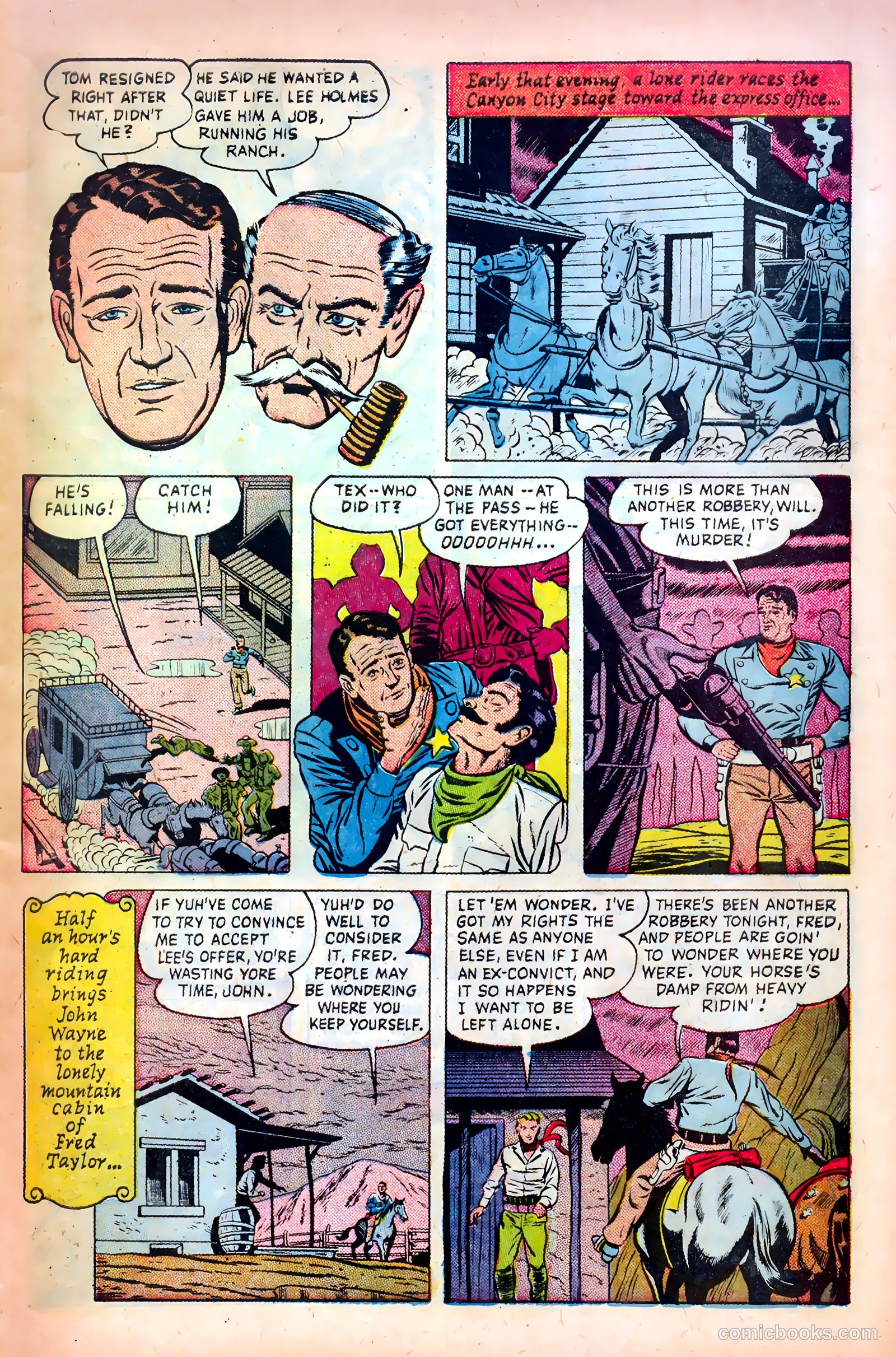 John Wayne Adventure Comics #9 — page 5 of 36