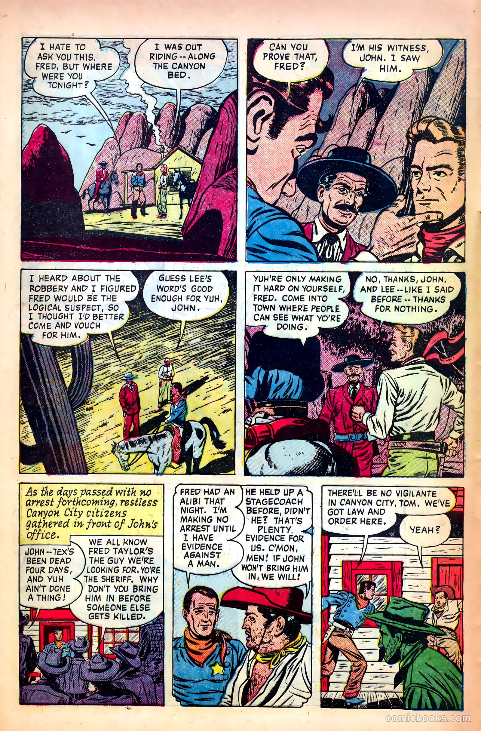 John Wayne Adventure Comics #9 — page 6 of 36