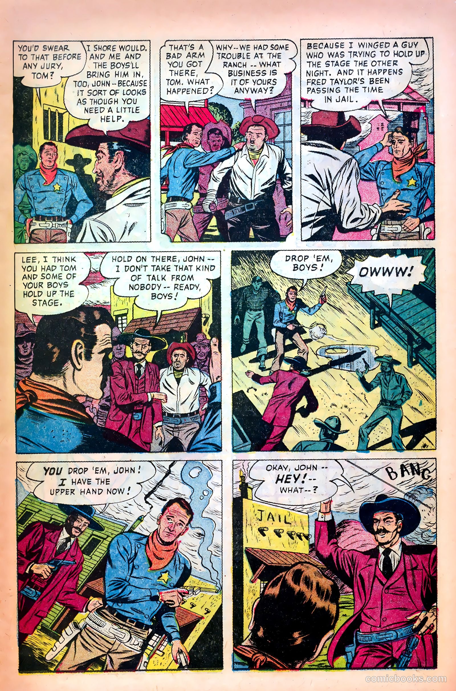 John Wayne Adventure Comics #9 — page 11 of 36
