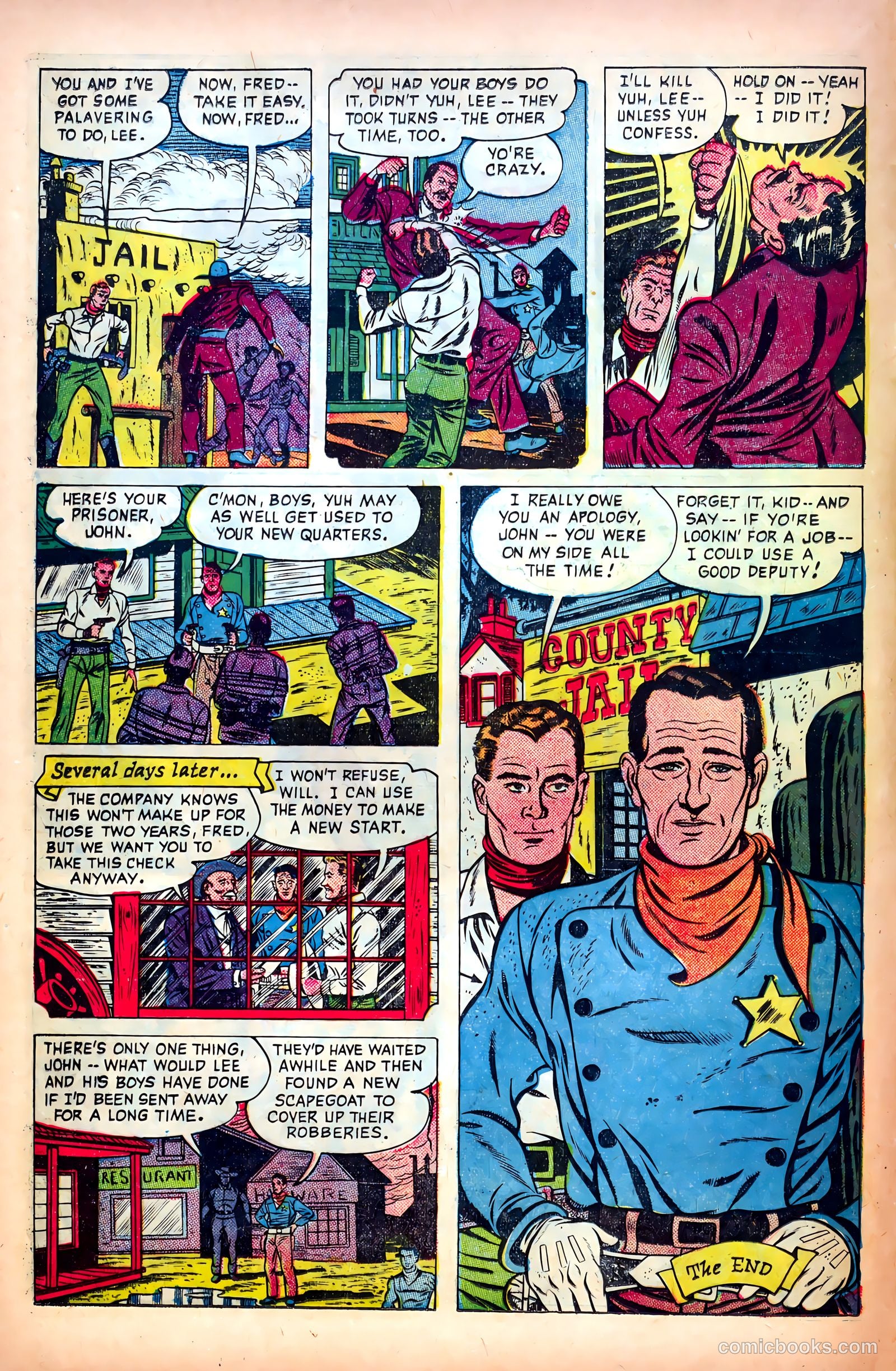 John Wayne Adventure Comics #9 — page 12 of 36