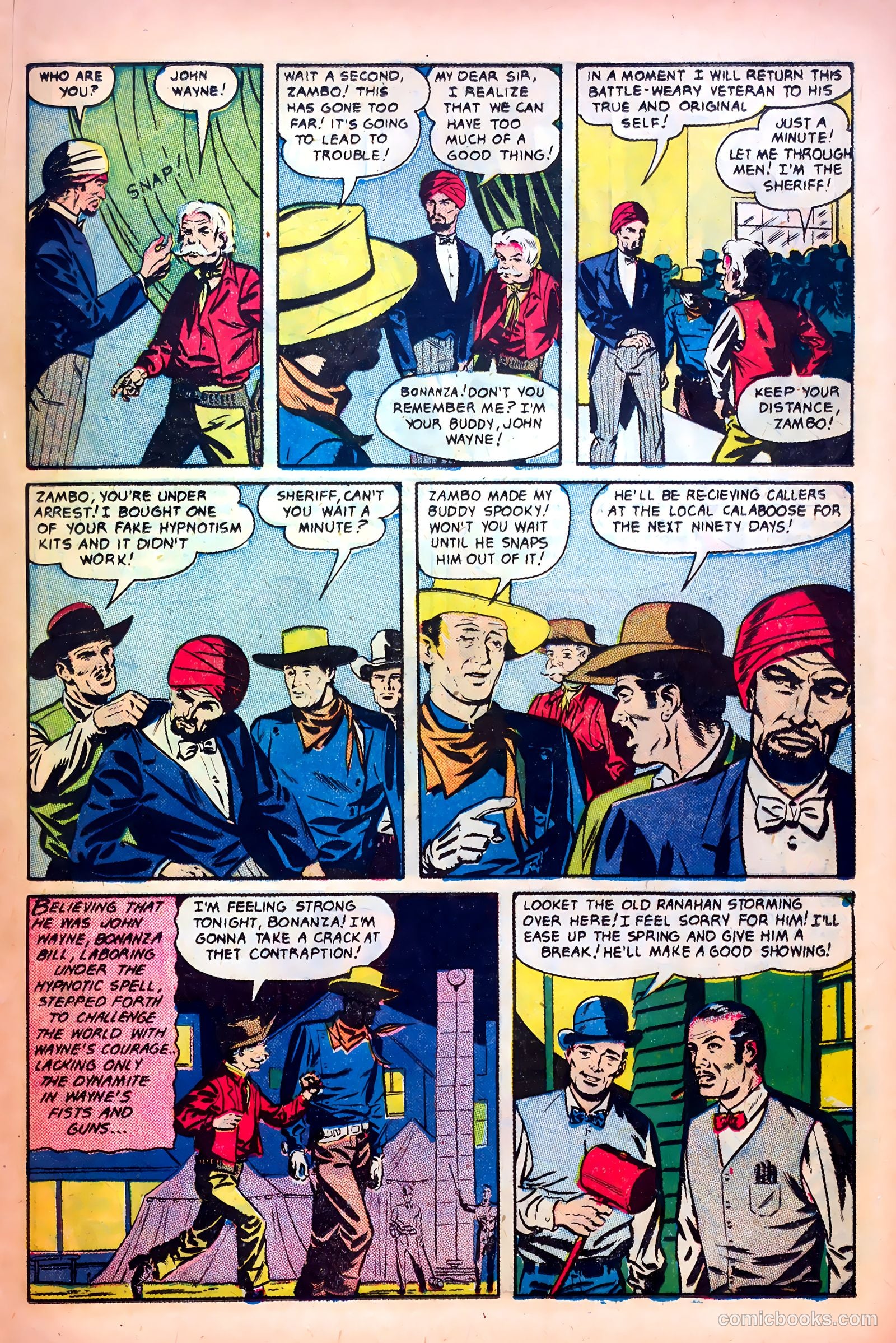 John Wayne Adventure Comics #9 — page 17 of 36