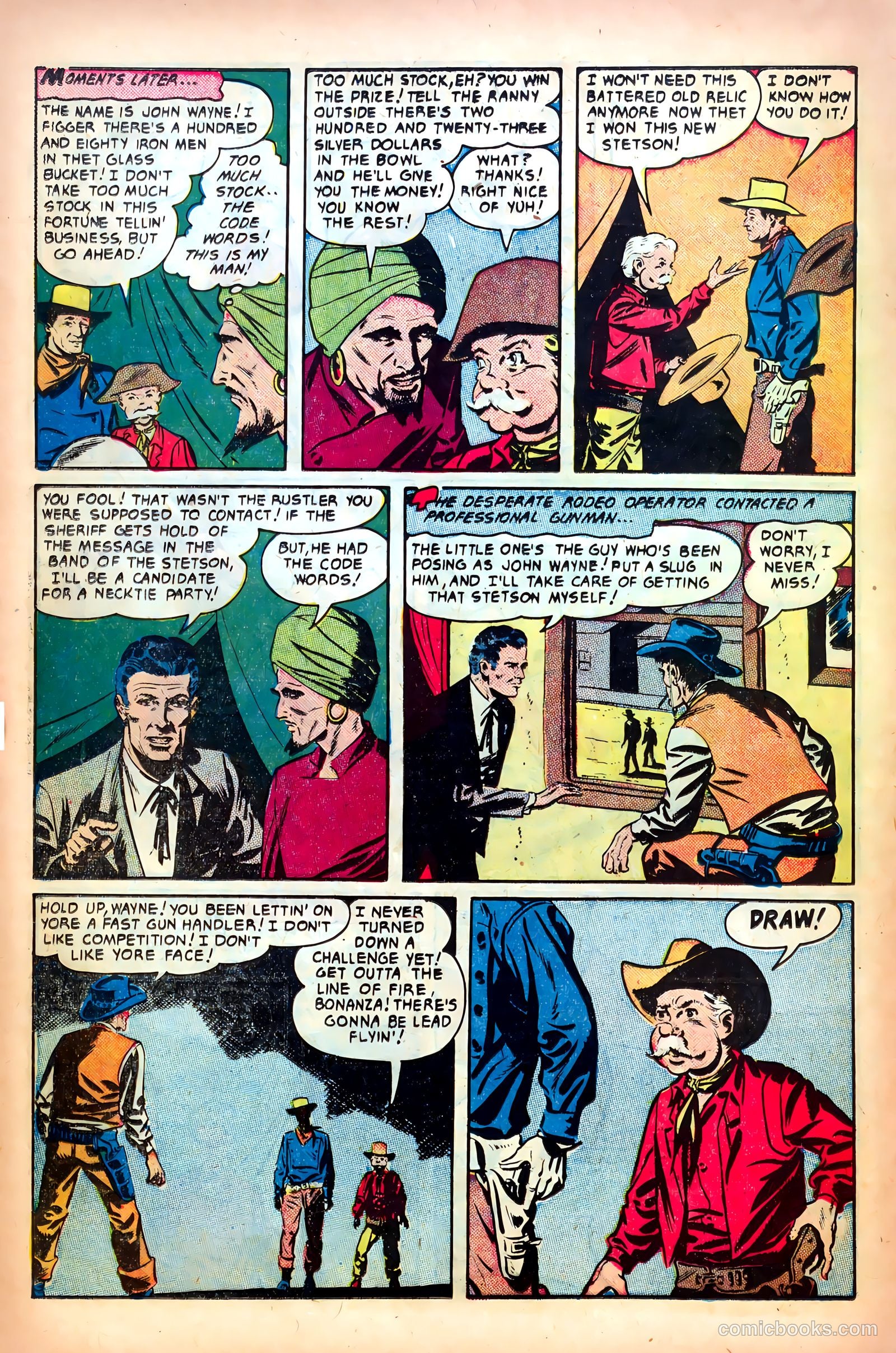 John Wayne Adventure Comics #9 — page 20 of 36