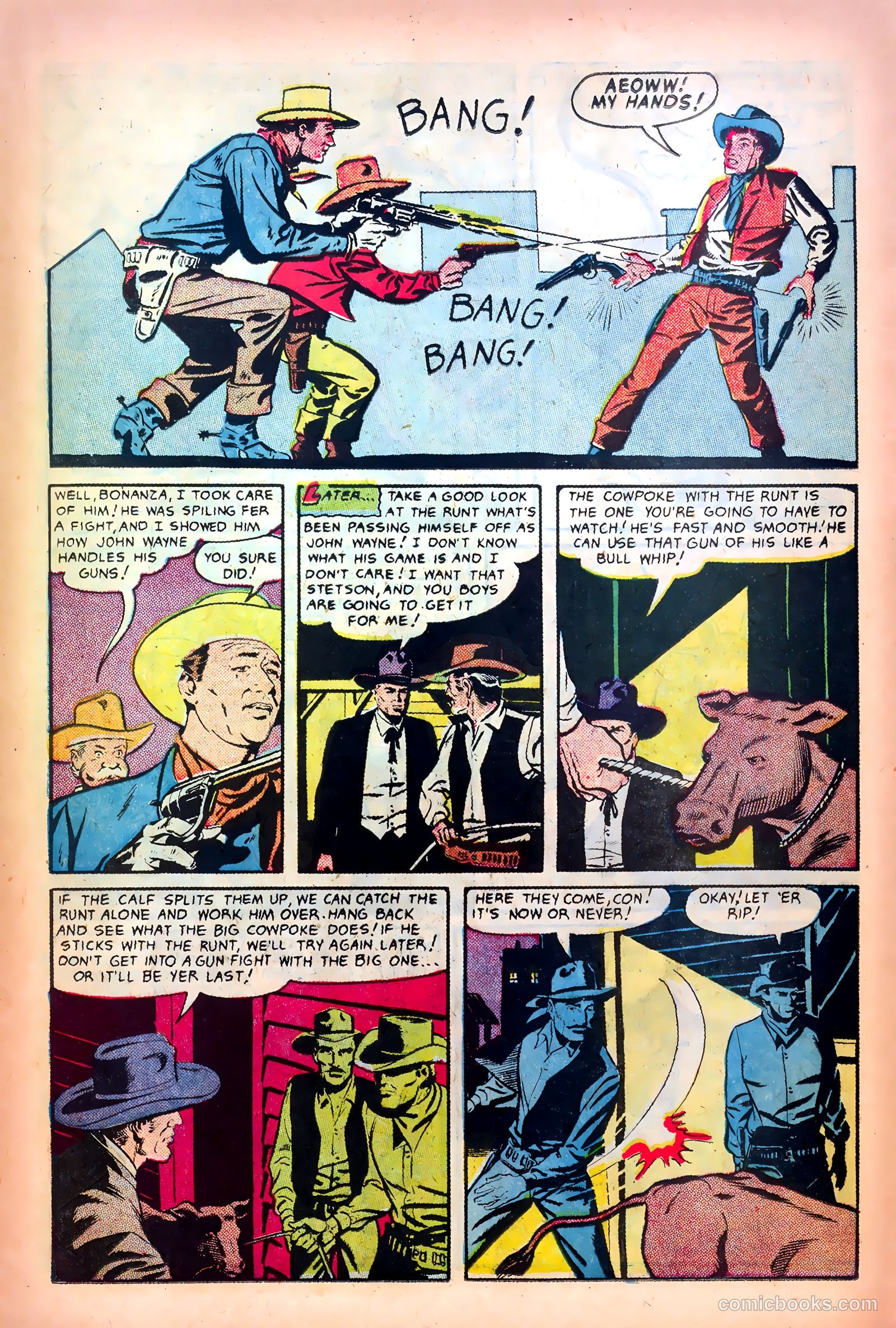 John Wayne Adventure Comics #9 — page 21 of 36