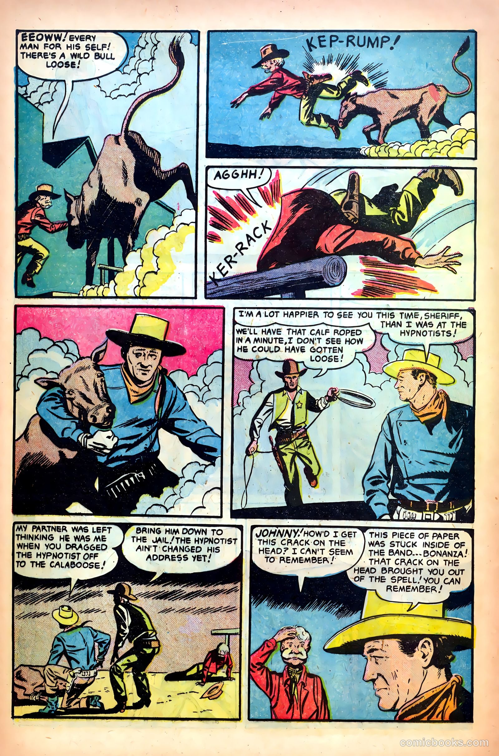 John Wayne Adventure Comics #9 — page 22 of 36