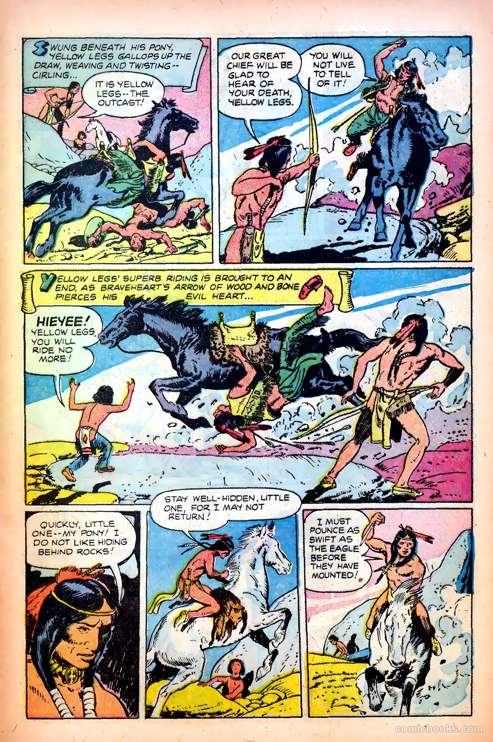 John Wayne Adventure Comics #9 — page 31 of 36