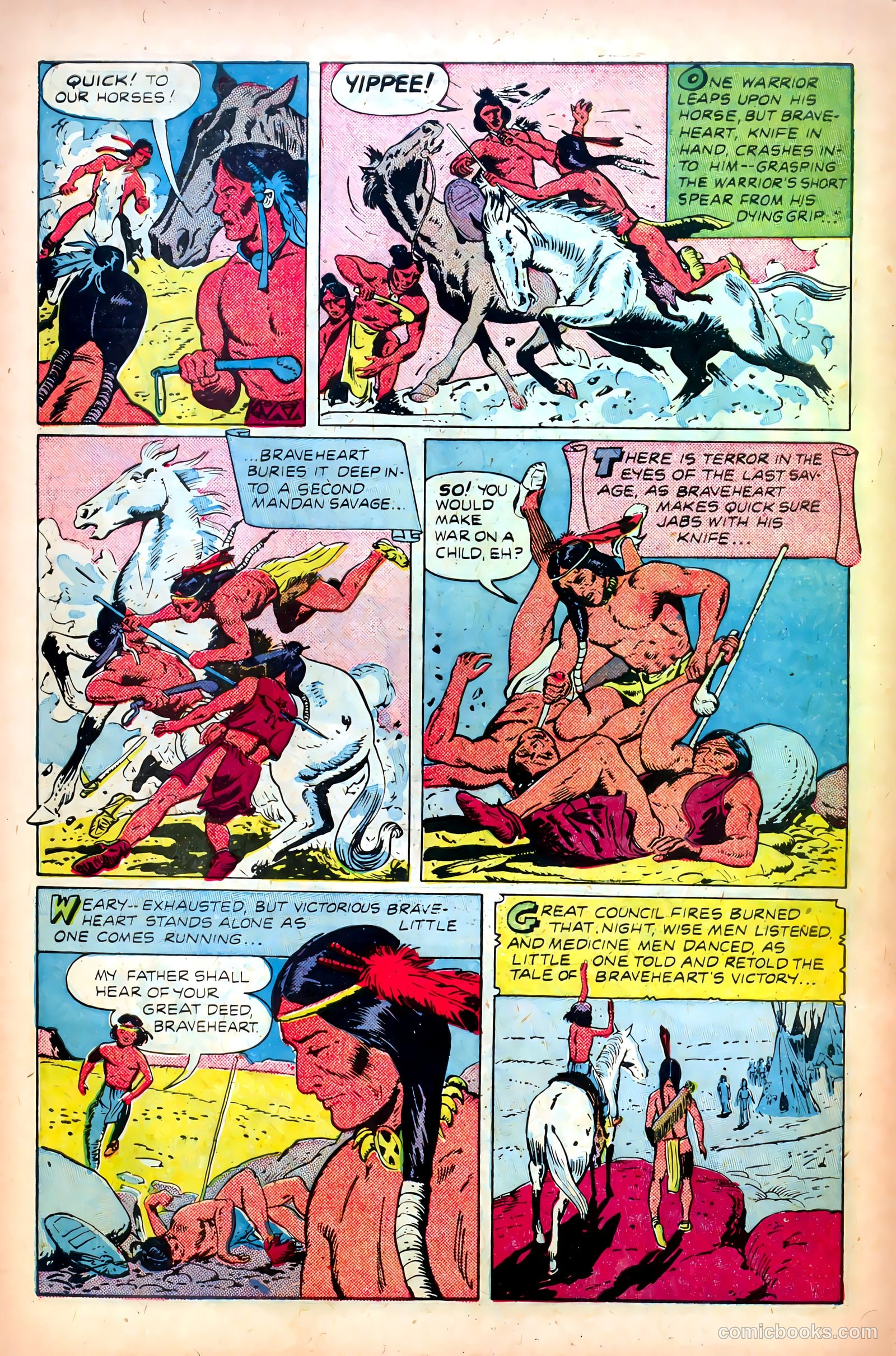 John Wayne Adventure Comics #9 — page 32 of 36