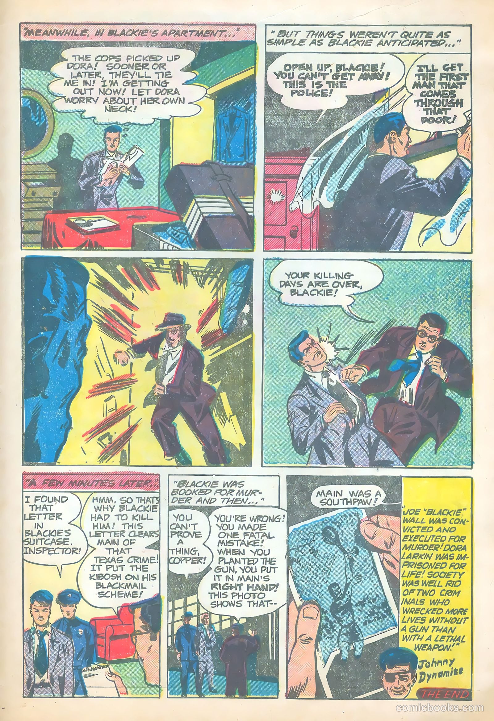 Johnny Dynamite #10 — page 33 of 36