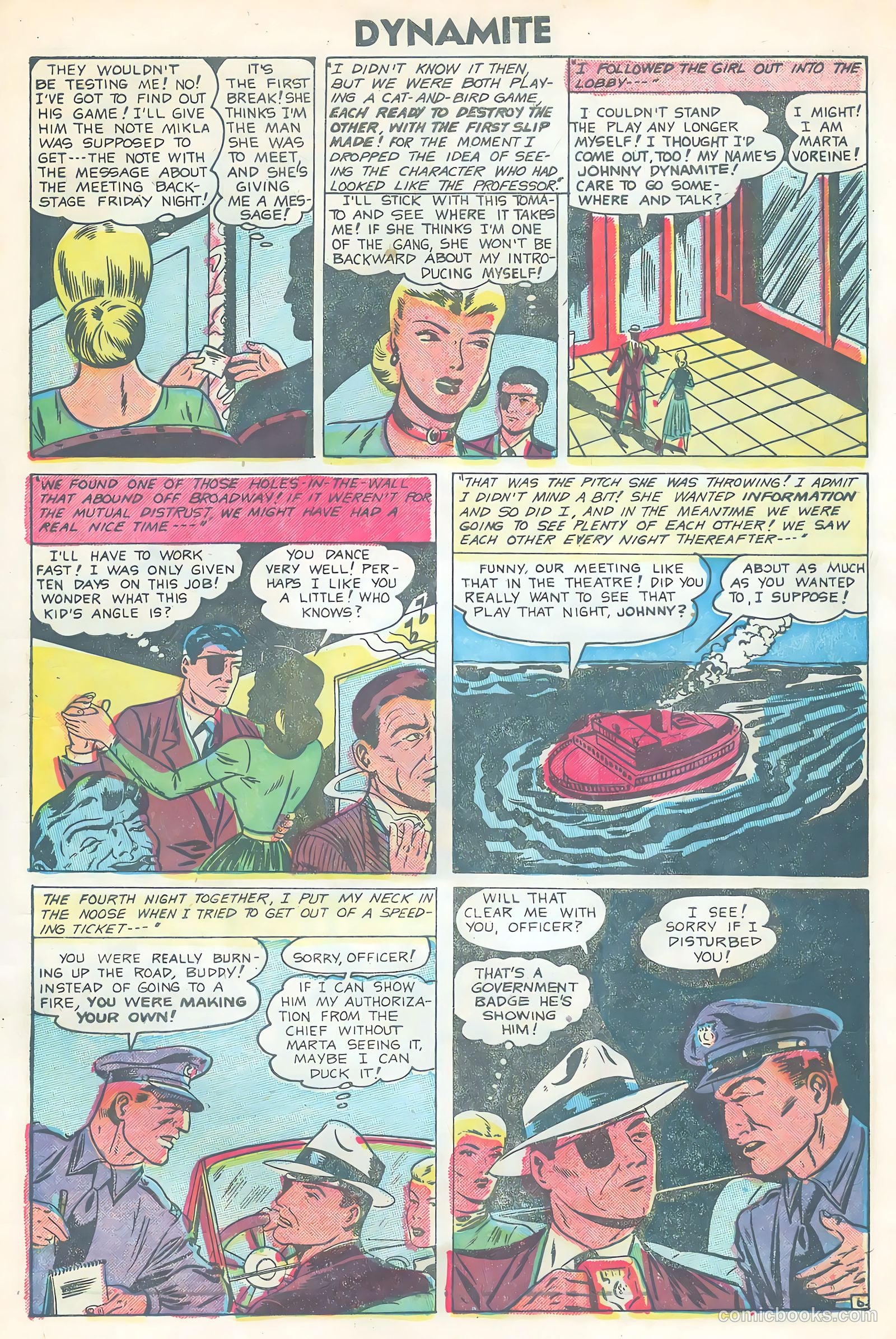 Johnny Dynamite #11 — page 9 of 36