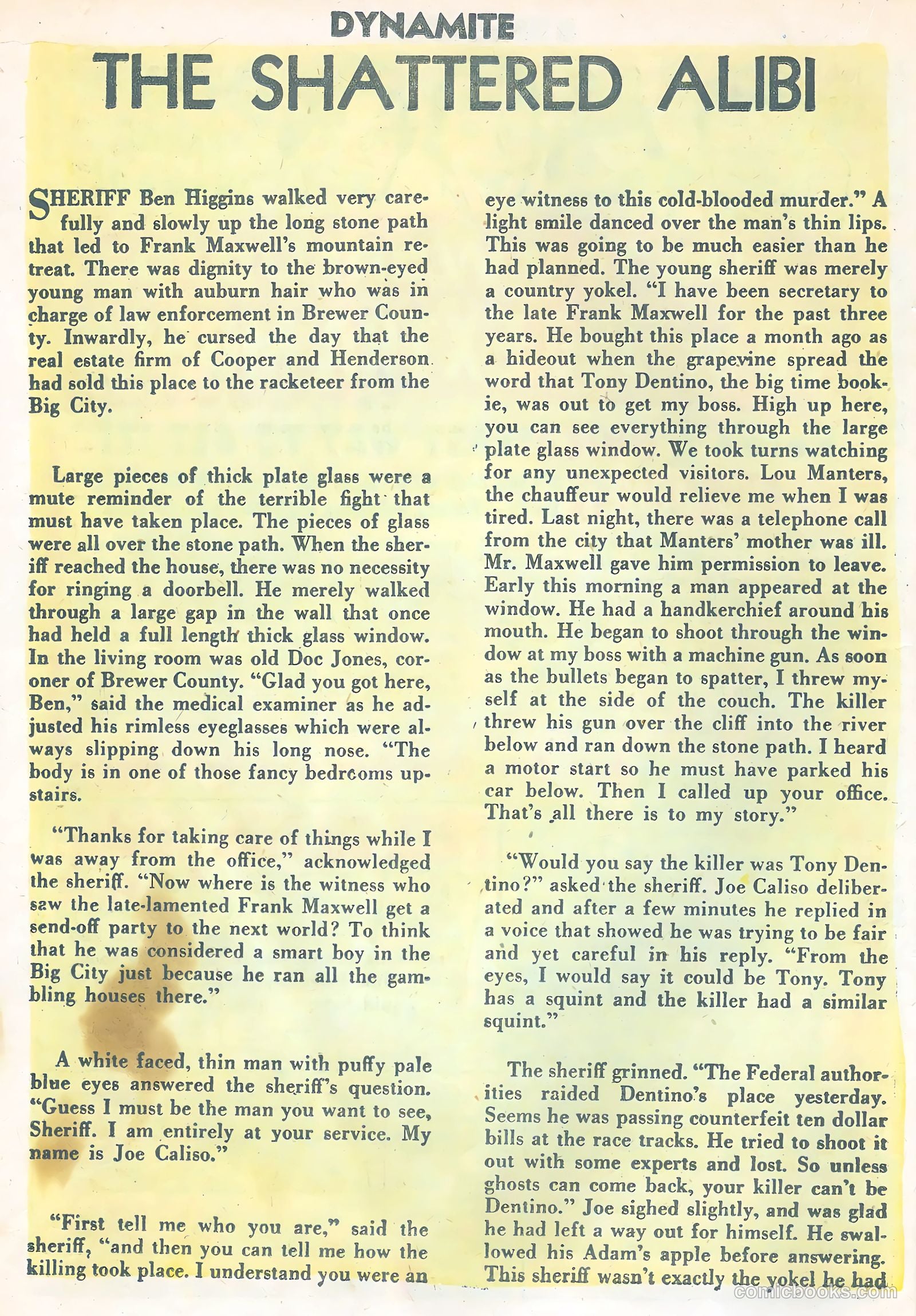 Johnny Dynamite #11 — page 16 of 36