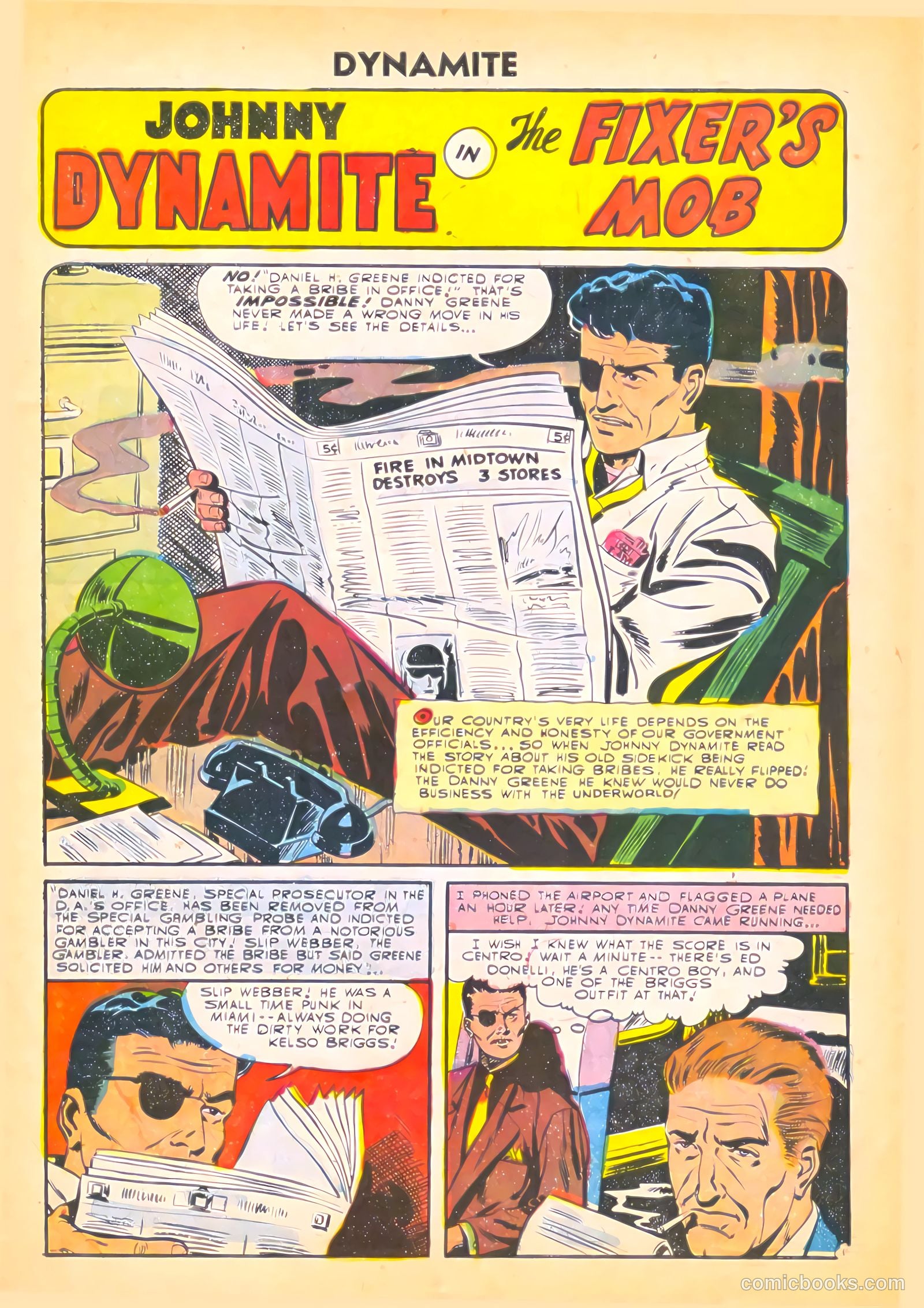 Johnny Dynamite #12 — page 3 of 36