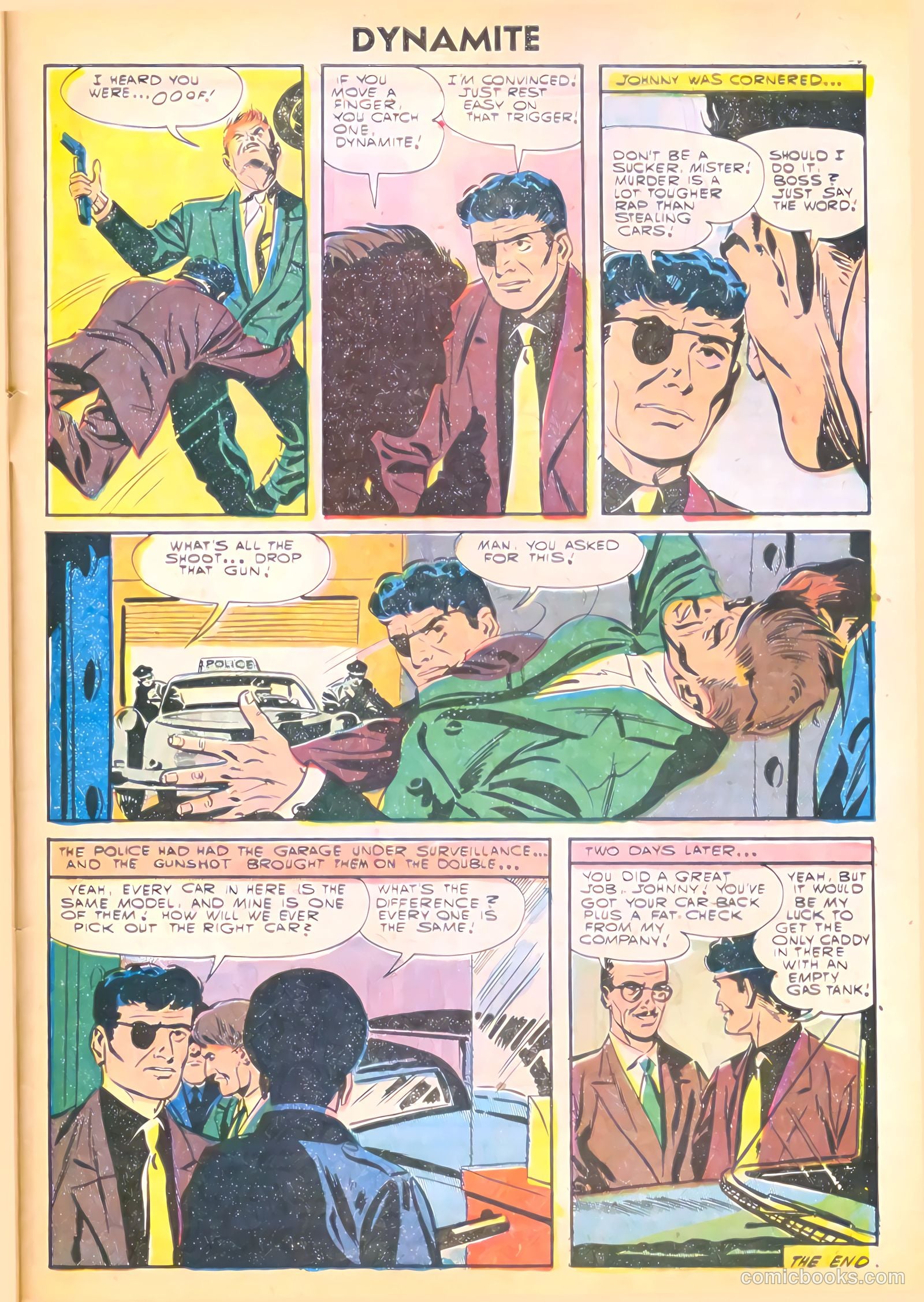 Johnny Dynamite #12 — page 33 of 36