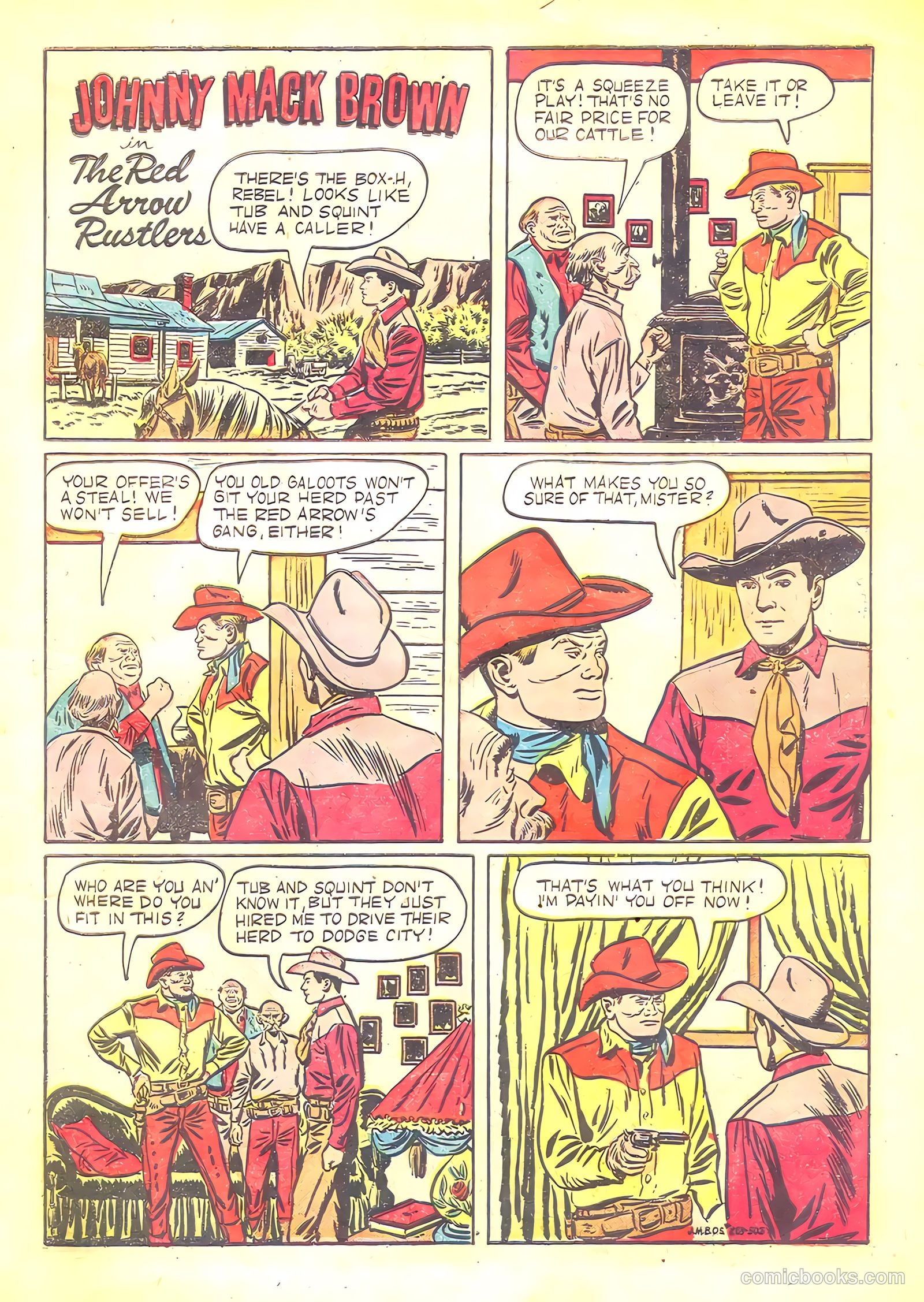 Johnny Mack Brown #1 — page 3 of 52
