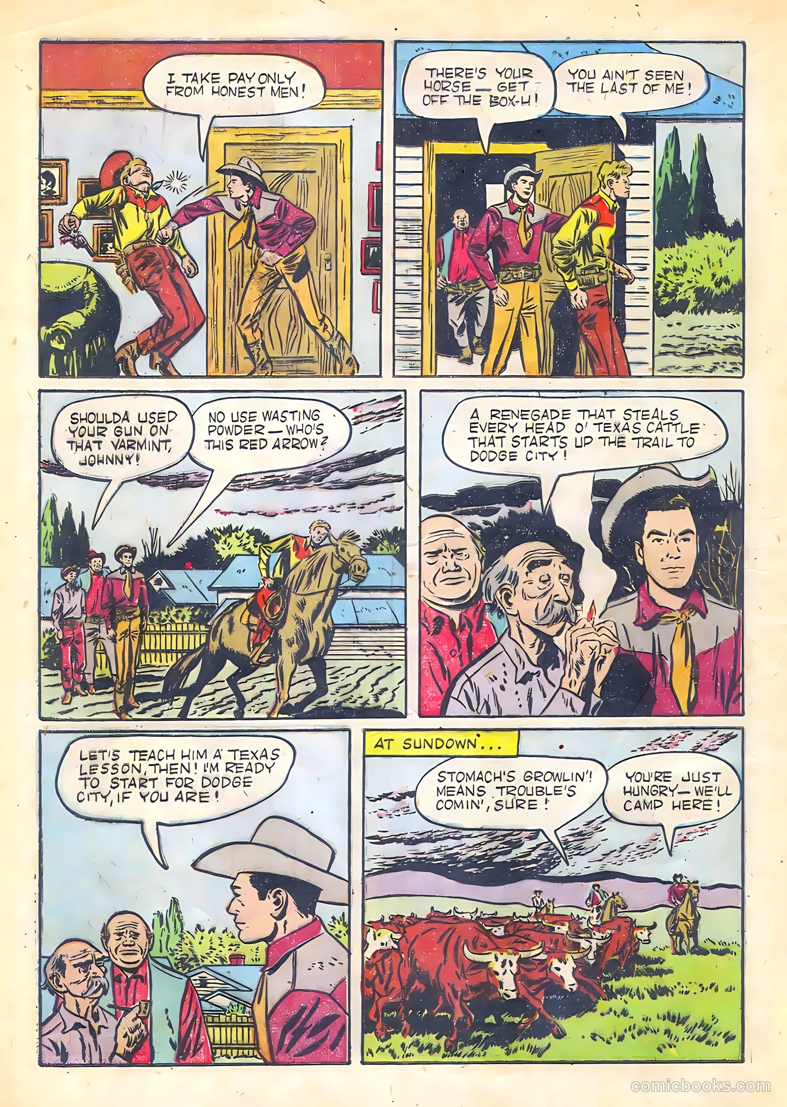 Johnny Mack Brown #1 — page 4 of 52