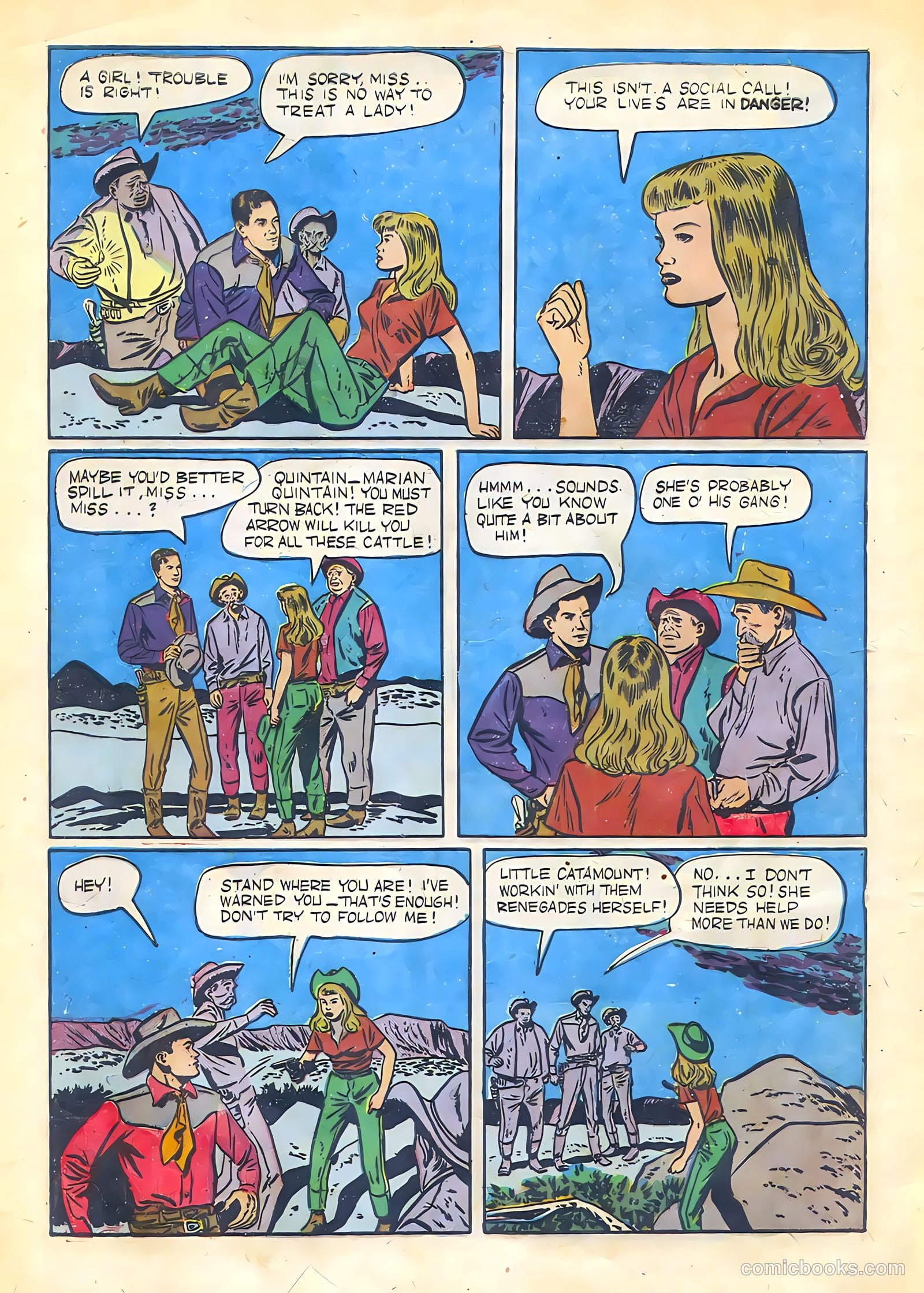 Johnny Mack Brown #1 — page 6 of 52