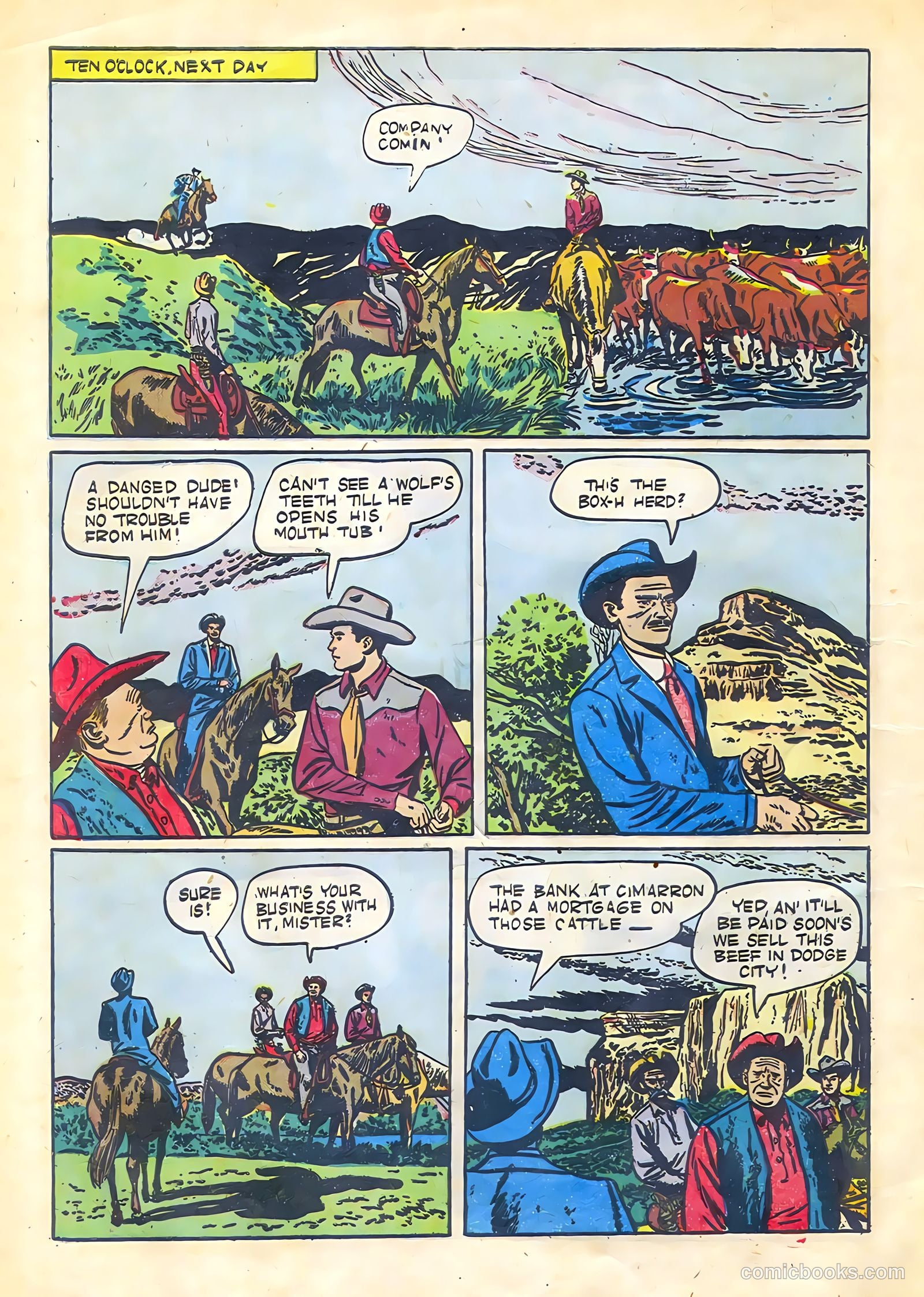 Johnny Mack Brown #1 — page 8 of 52