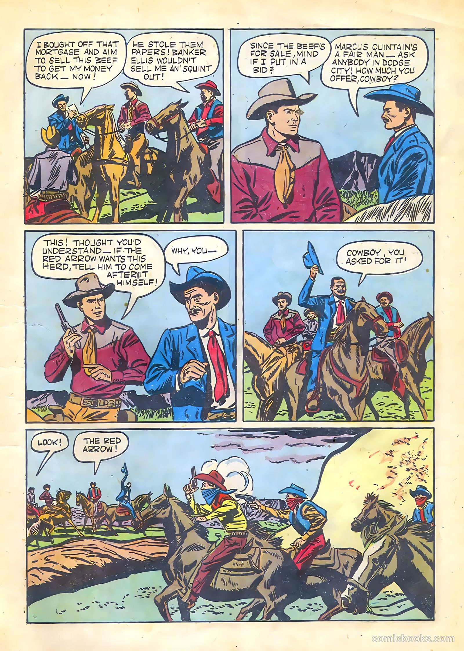 Johnny Mack Brown #1 — page 9 of 52