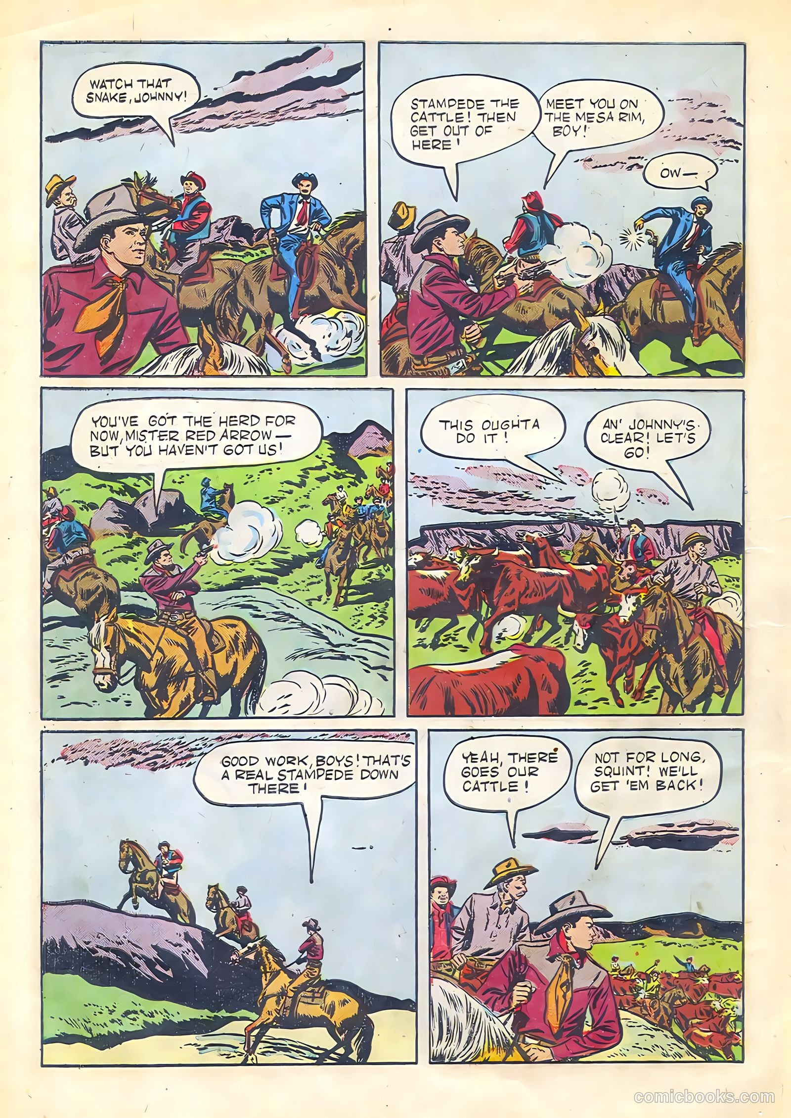 Johnny Mack Brown #1 — page 10 of 52