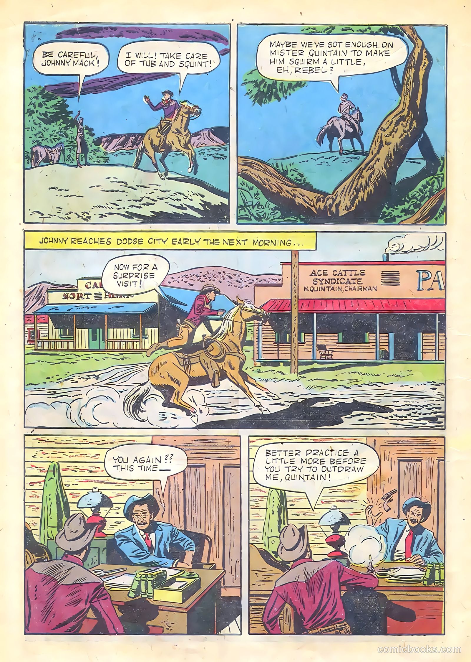 Johnny Mack Brown #1 — page 14 of 52