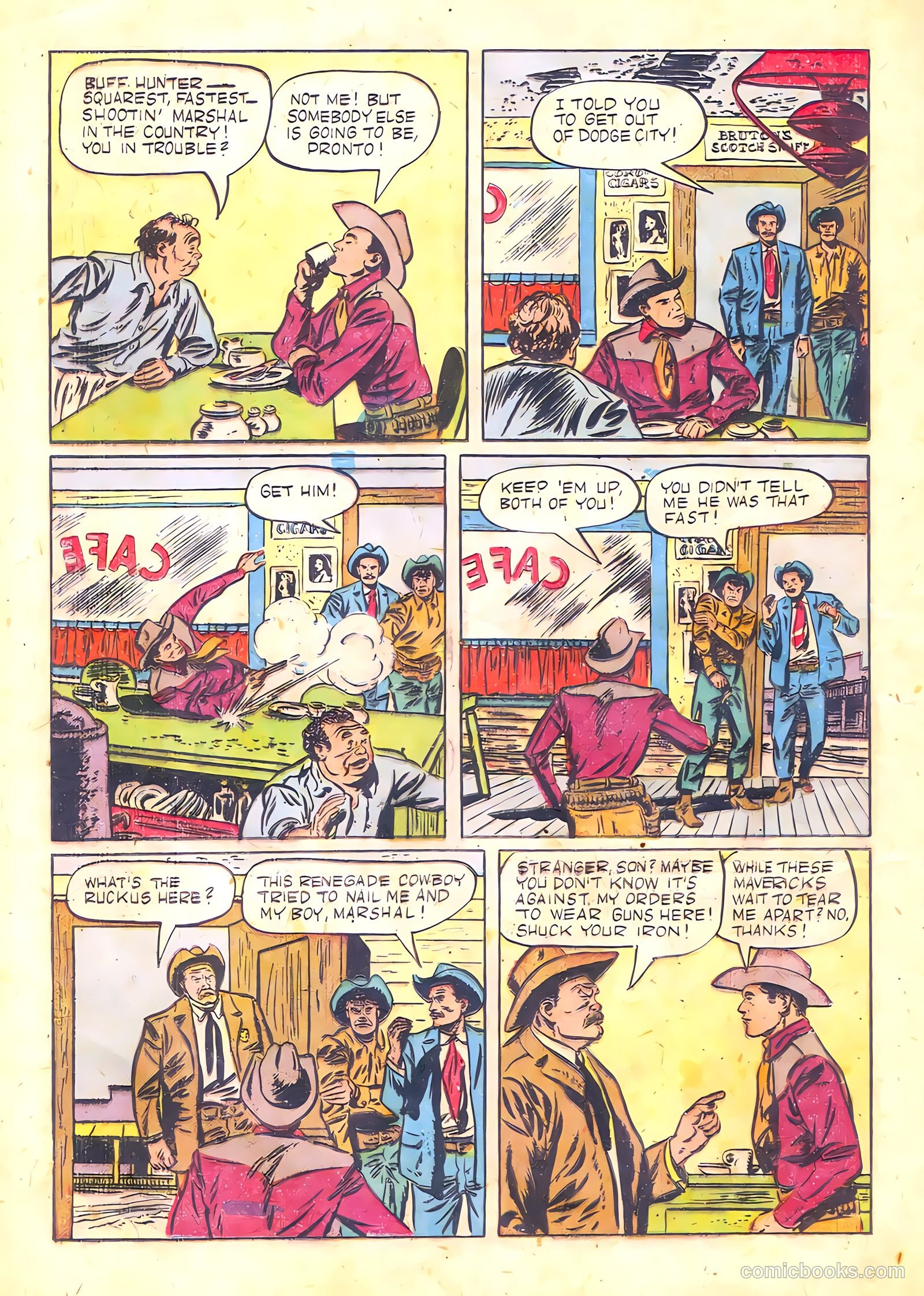 Johnny Mack Brown #1 — page 16 of 52