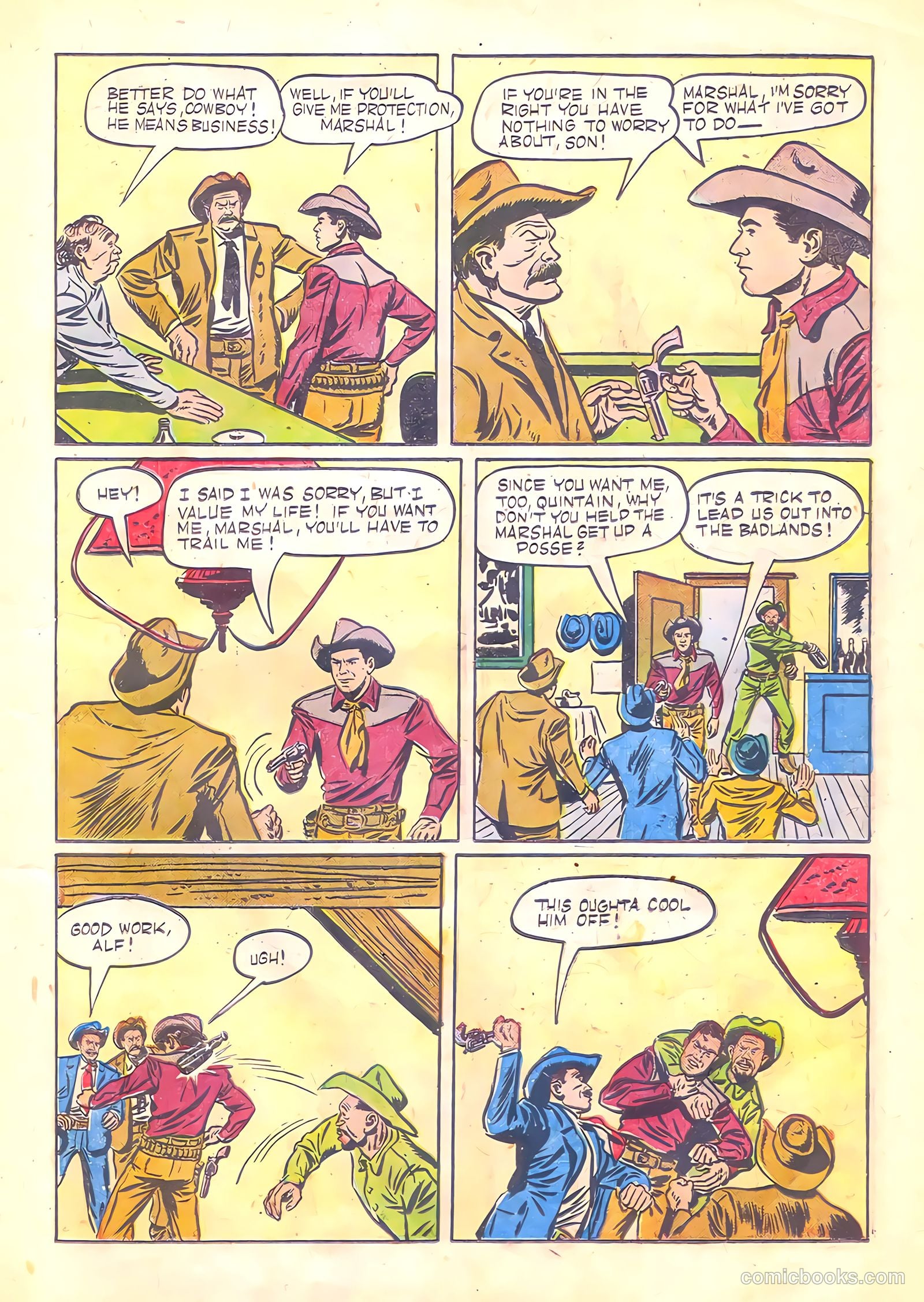 Johnny Mack Brown #1 — page 17 of 52