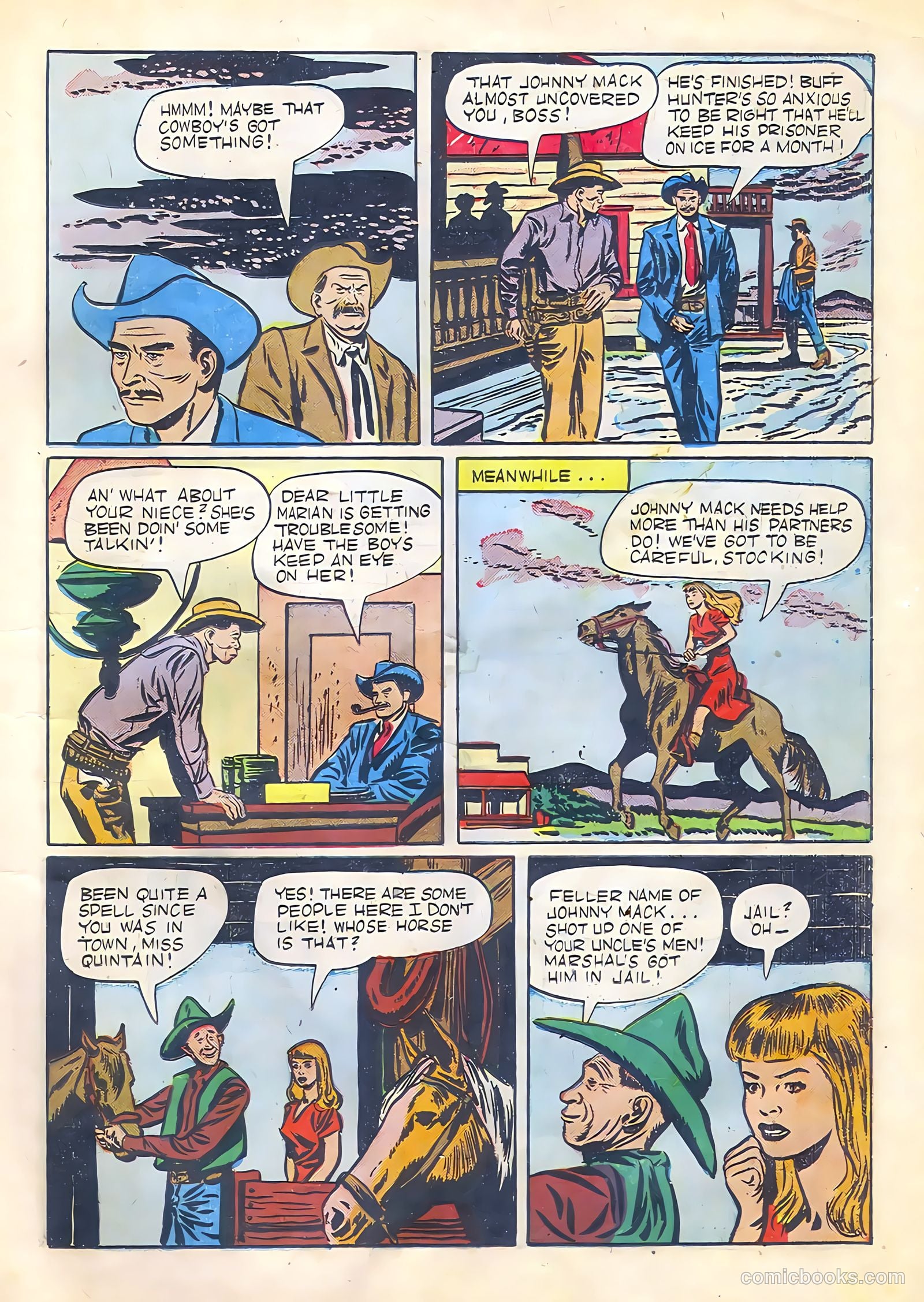 Johnny Mack Brown #1 — page 19 of 52