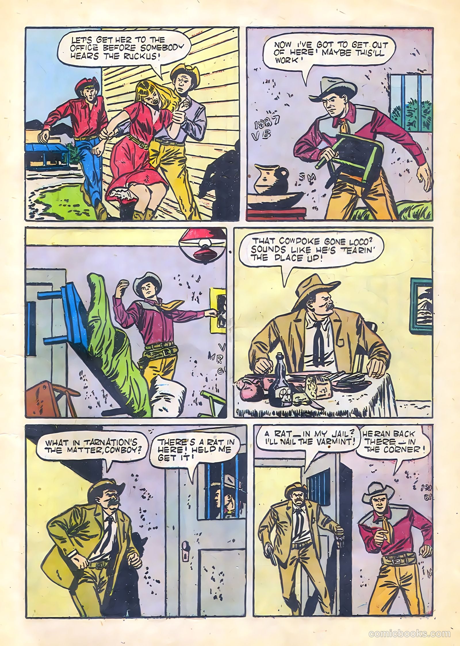 Johnny Mack Brown #1 — page 21 of 52