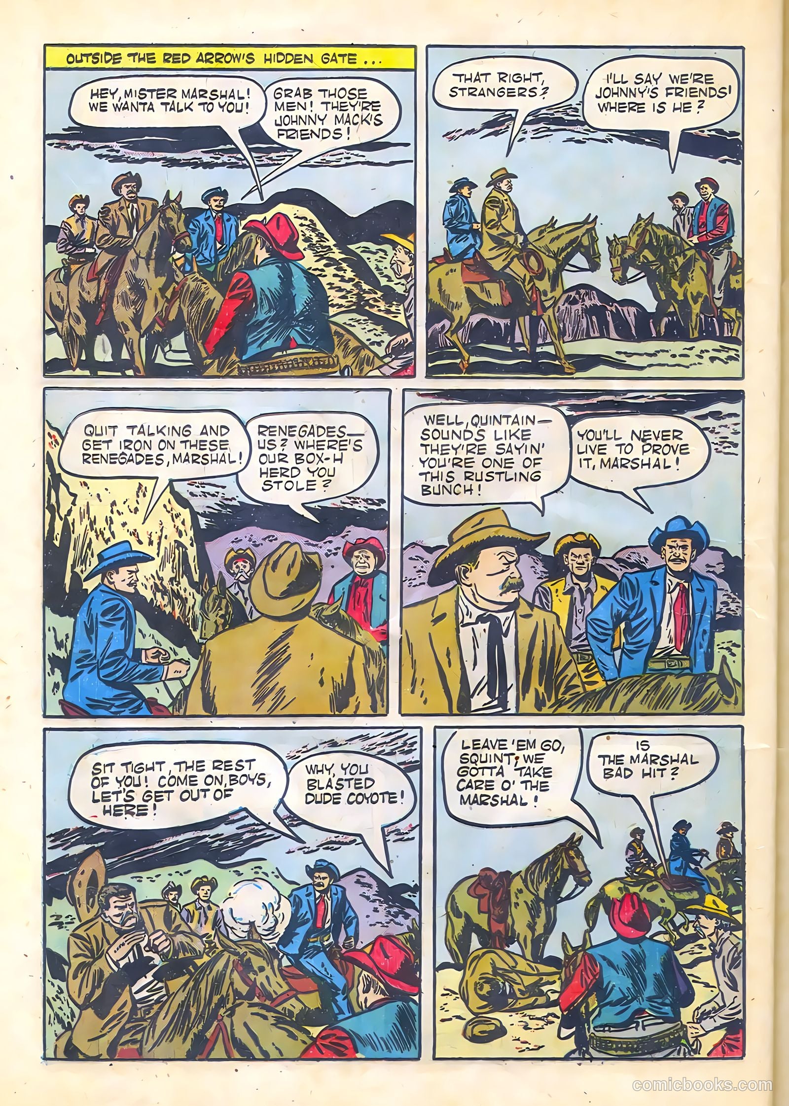 Johnny Mack Brown #1 — page 32 of 52