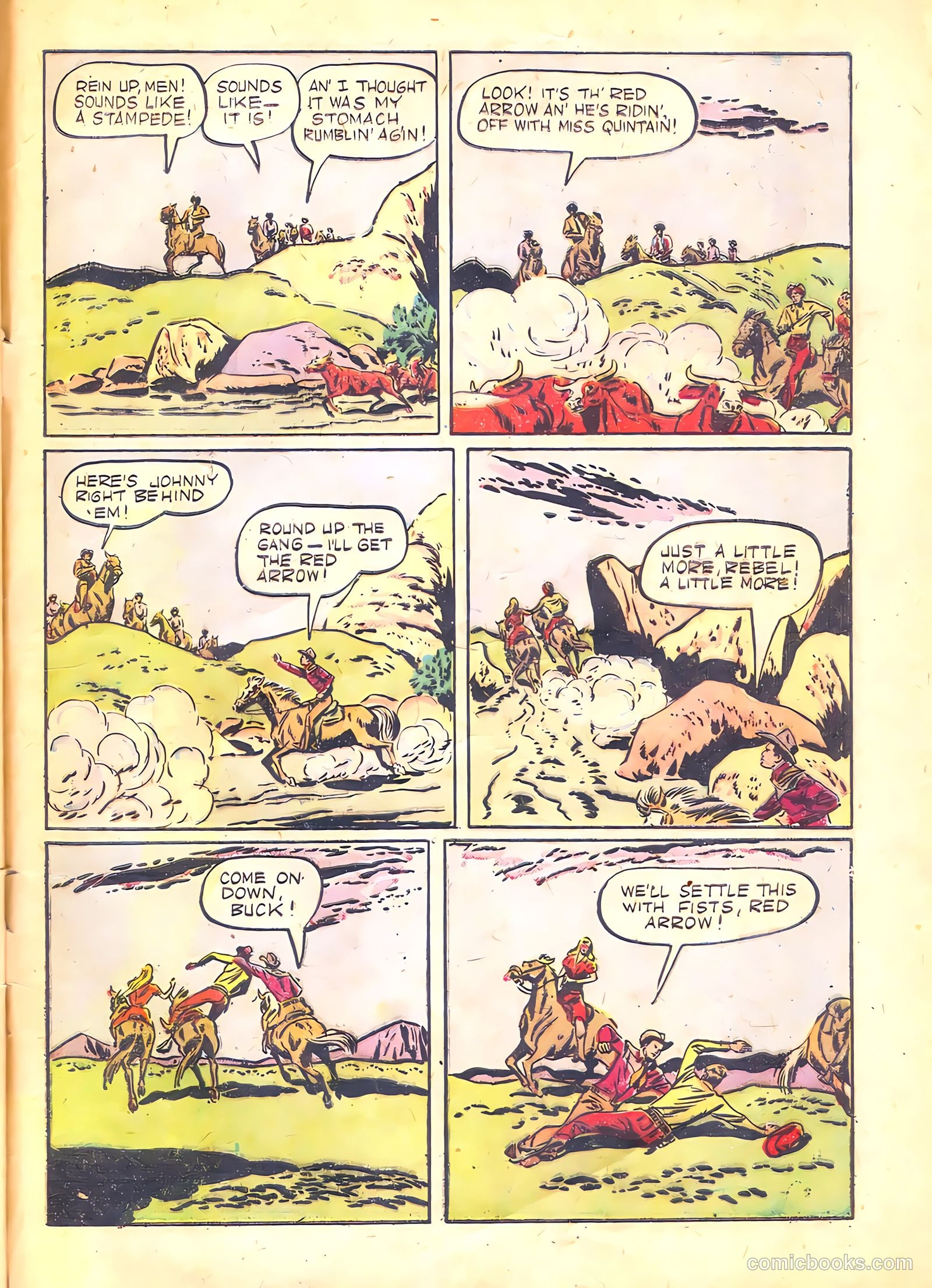 Johnny Mack Brown #1 — page 49 of 52