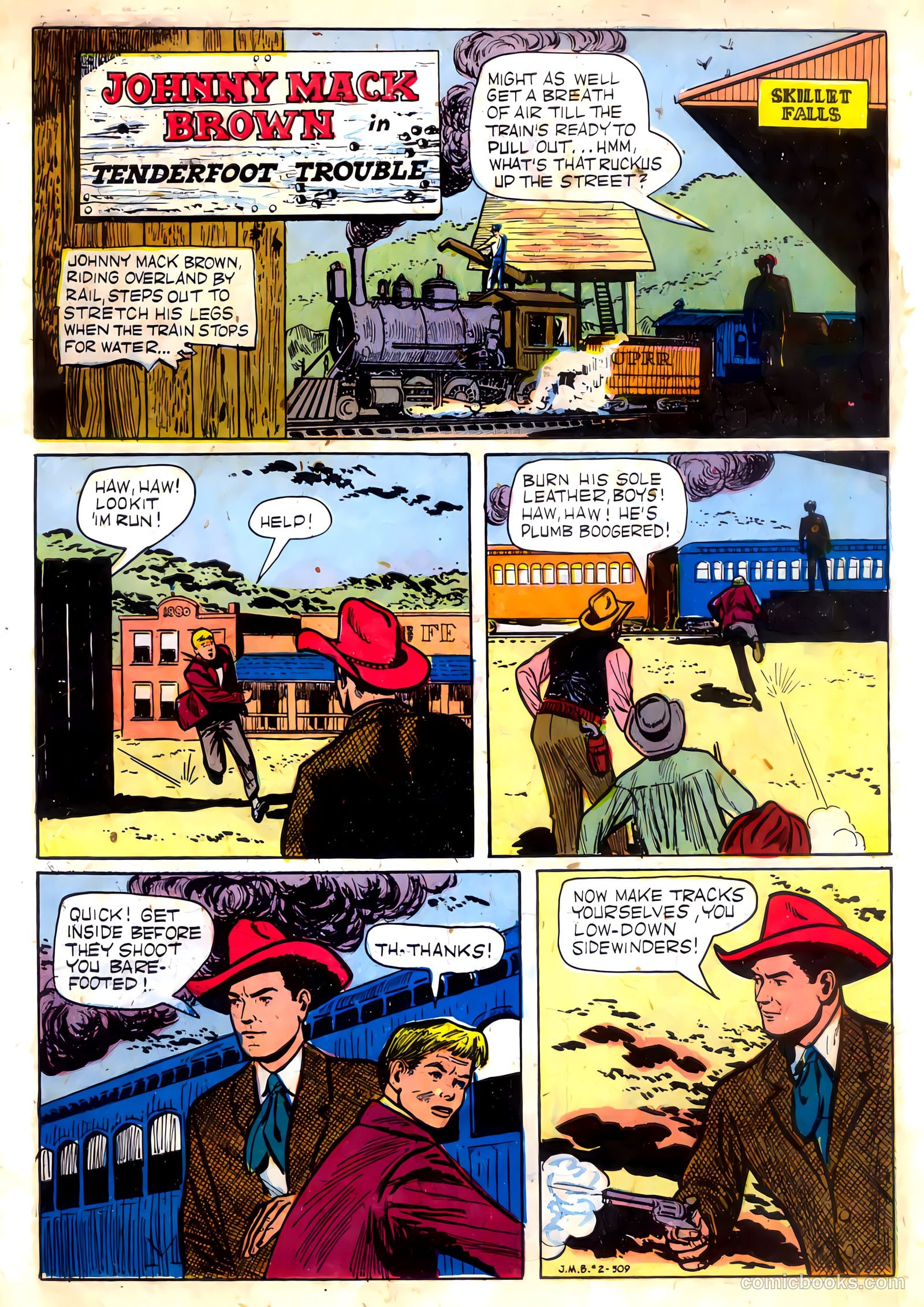 Johnny Mack Brown #2 — page 3 of 52