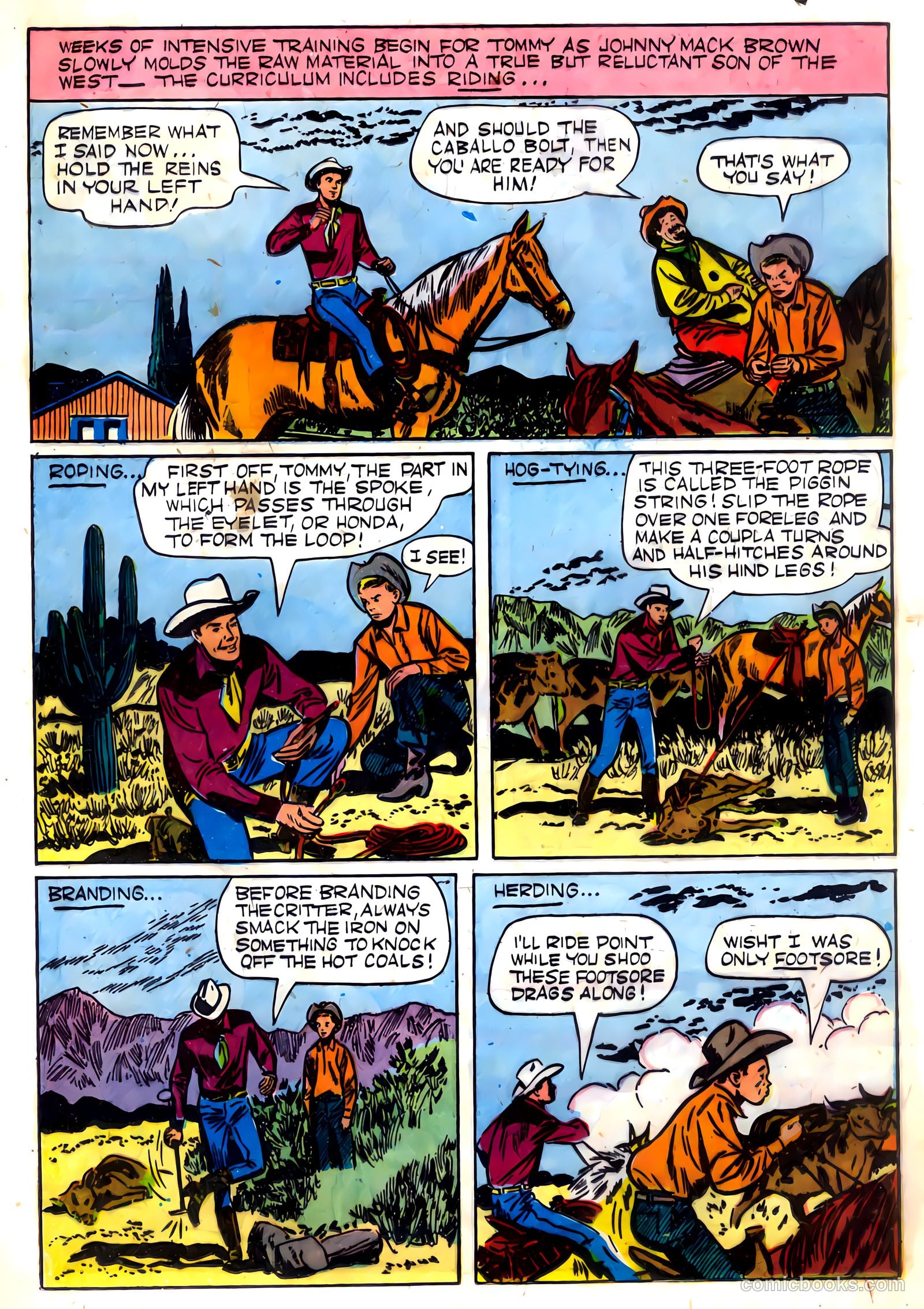Johnny Mack Brown #2 — page 9 of 52