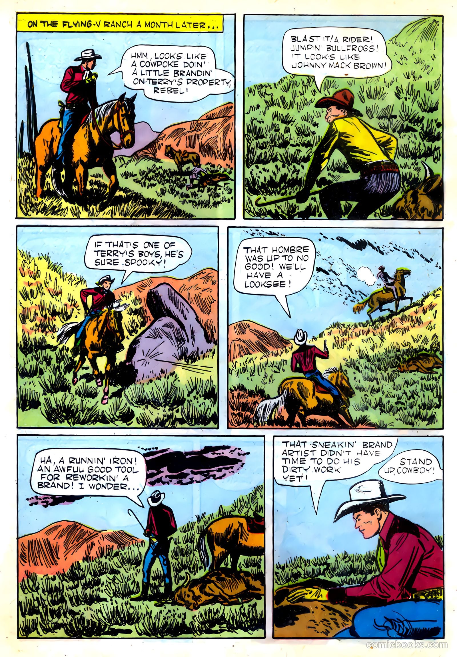 Johnny Mack Brown #2 — page 12 of 52