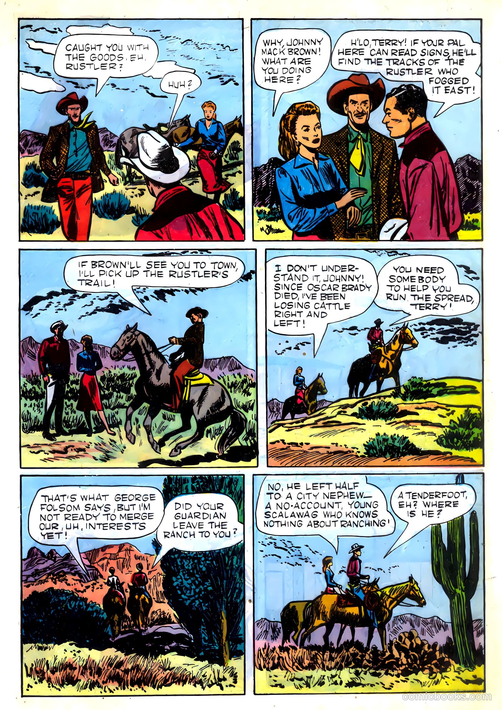 Johnny Mack Brown #2 — page 13 of 52