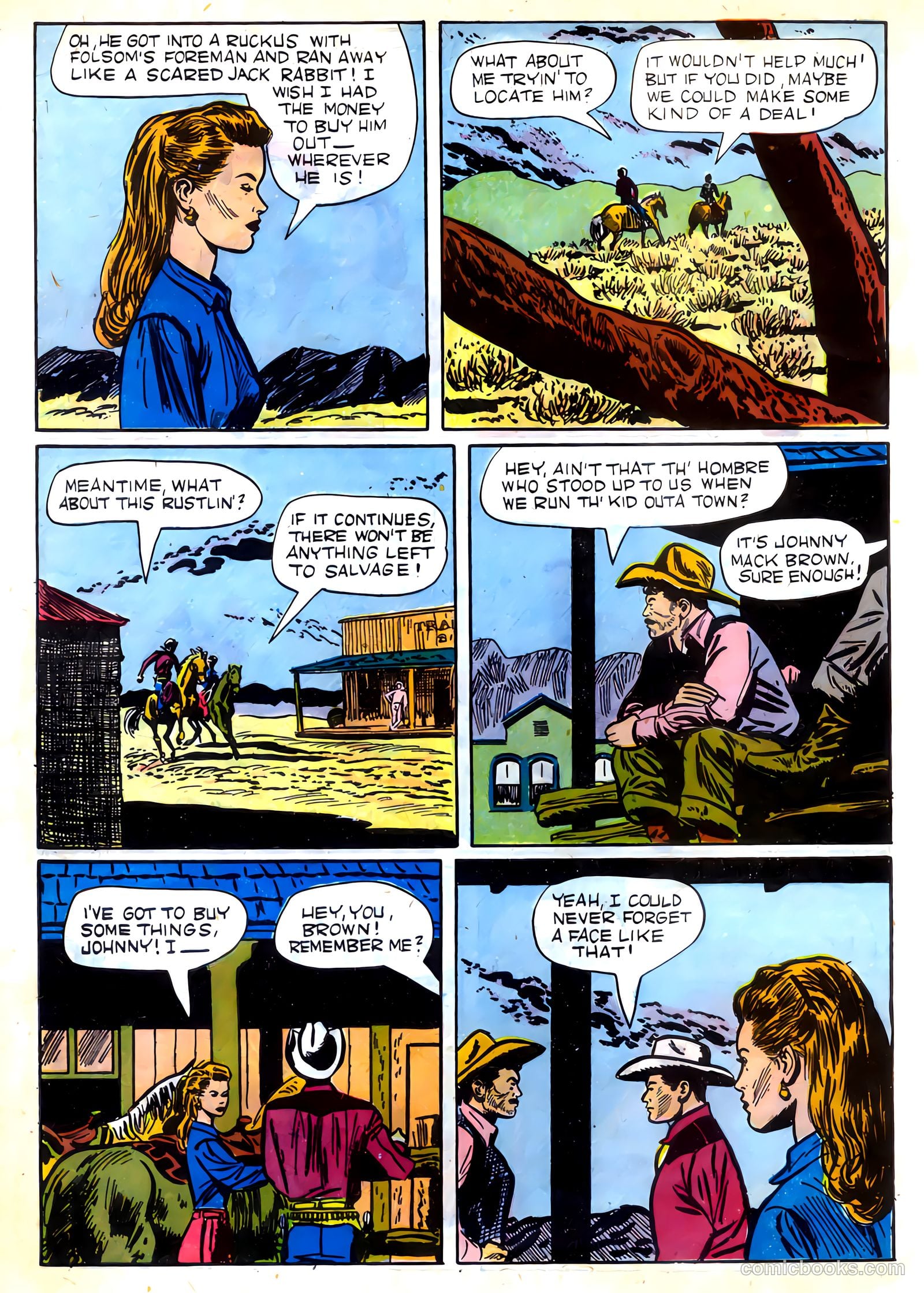 Johnny Mack Brown #2 — page 14 of 52
