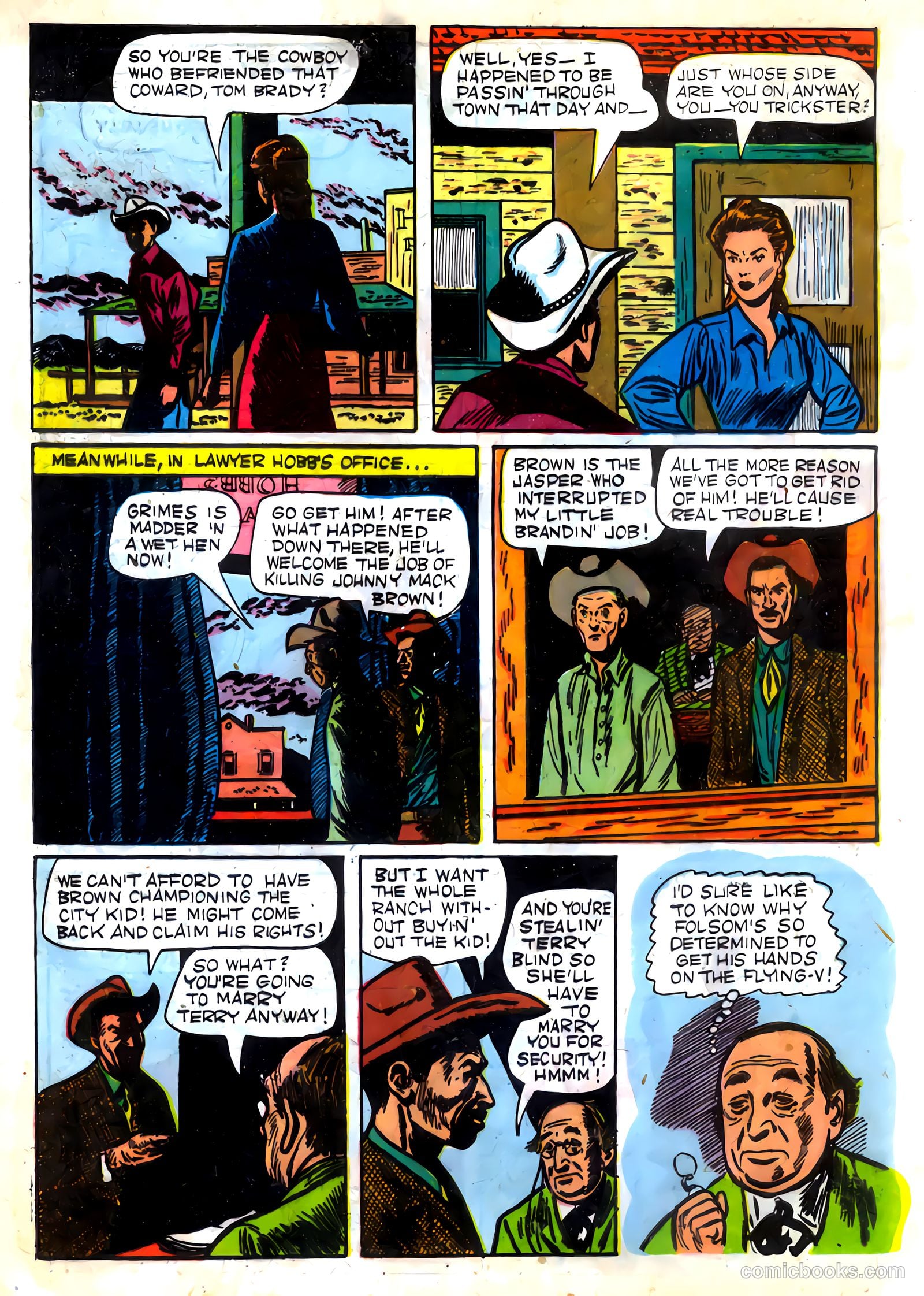 Johnny Mack Brown #2 — page 16 of 52