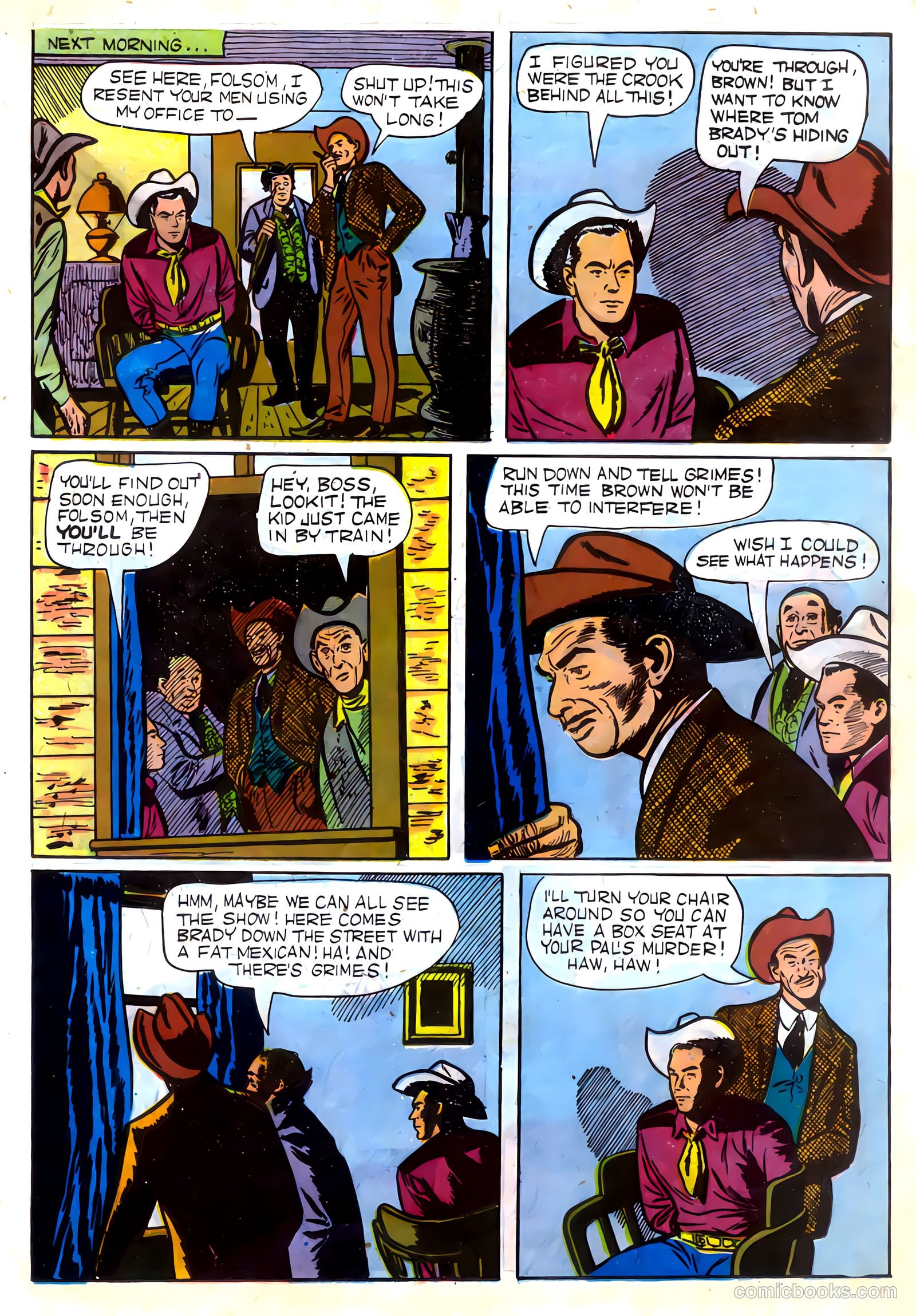 Johnny Mack Brown #2 — page 19 of 52