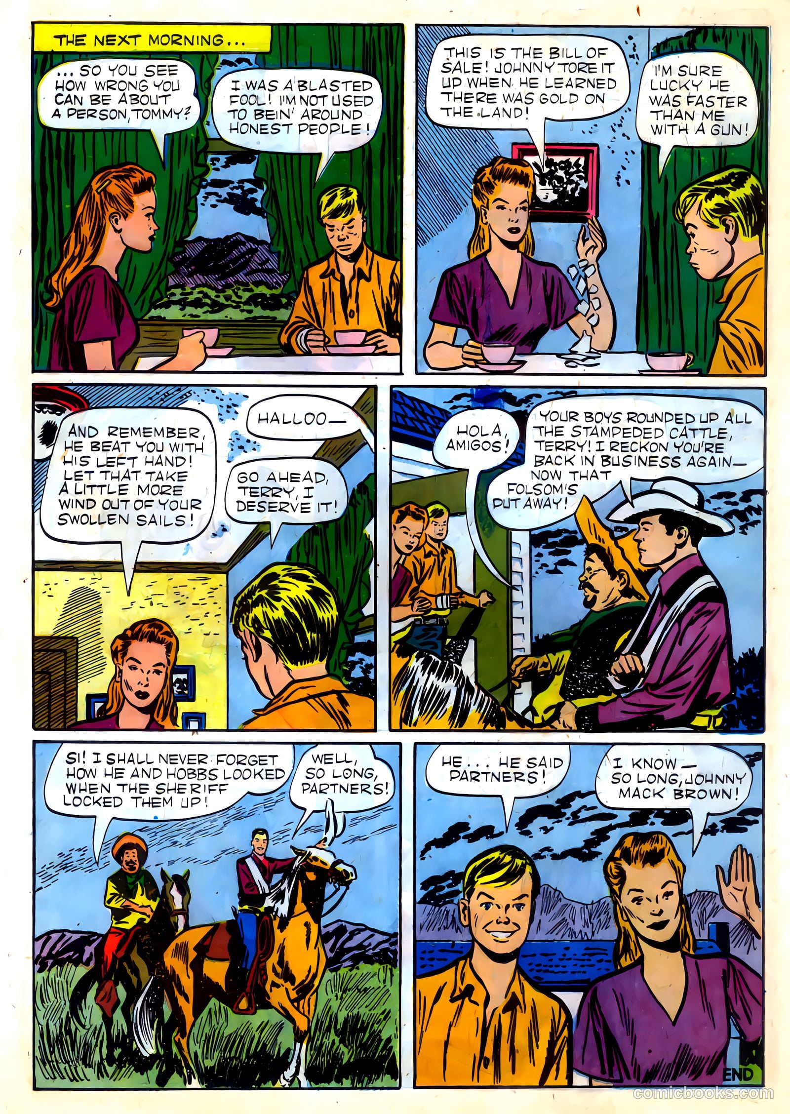 Johnny Mack Brown #2 — page 34 of 52