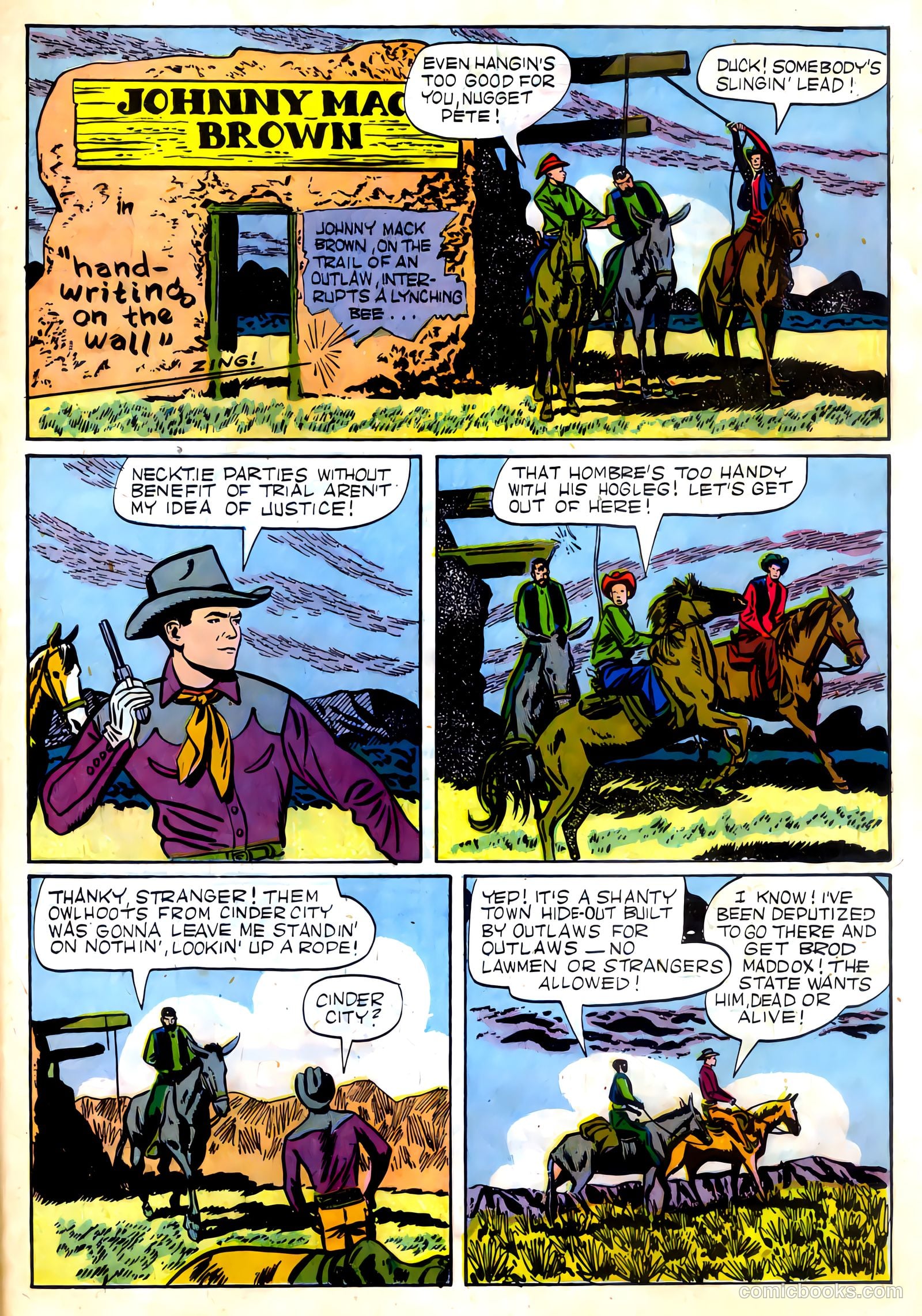 Johnny Mack Brown #2 — page 35 of 52